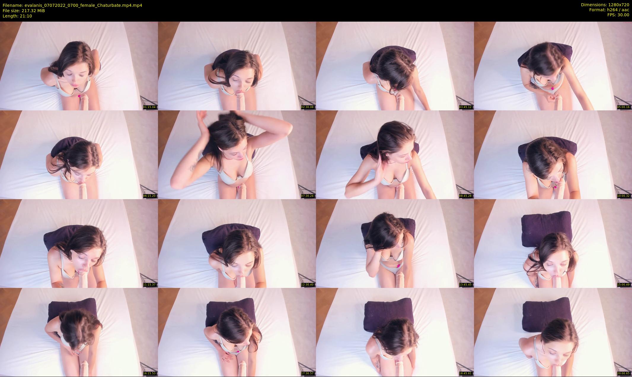 evalanis — 22 minute Chaturbate couple cam show recording, 720p, Jul 7, 2022