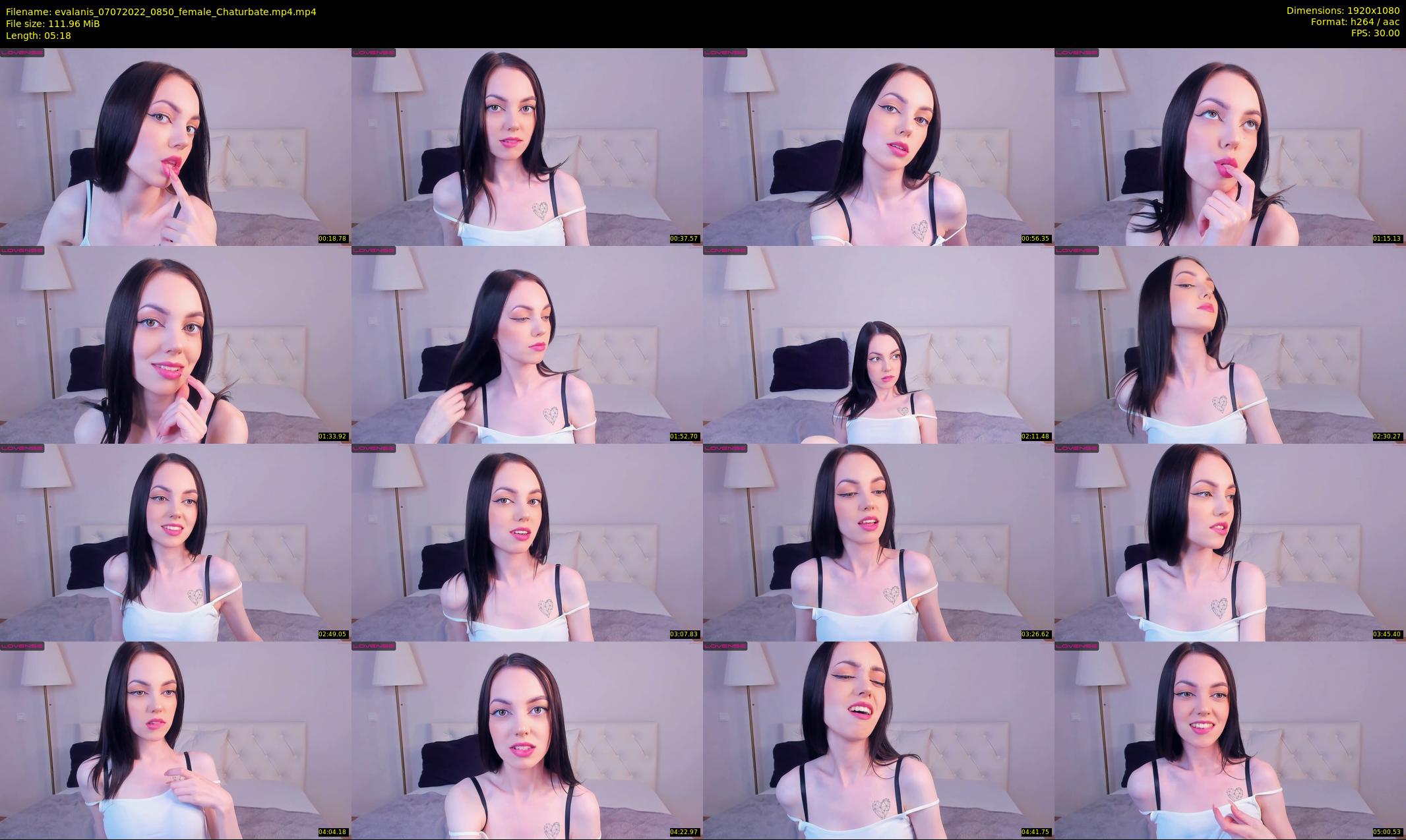 evalanis — 6 minute Chaturbate couple cam show recording, 1080p, Jul 7, 2022