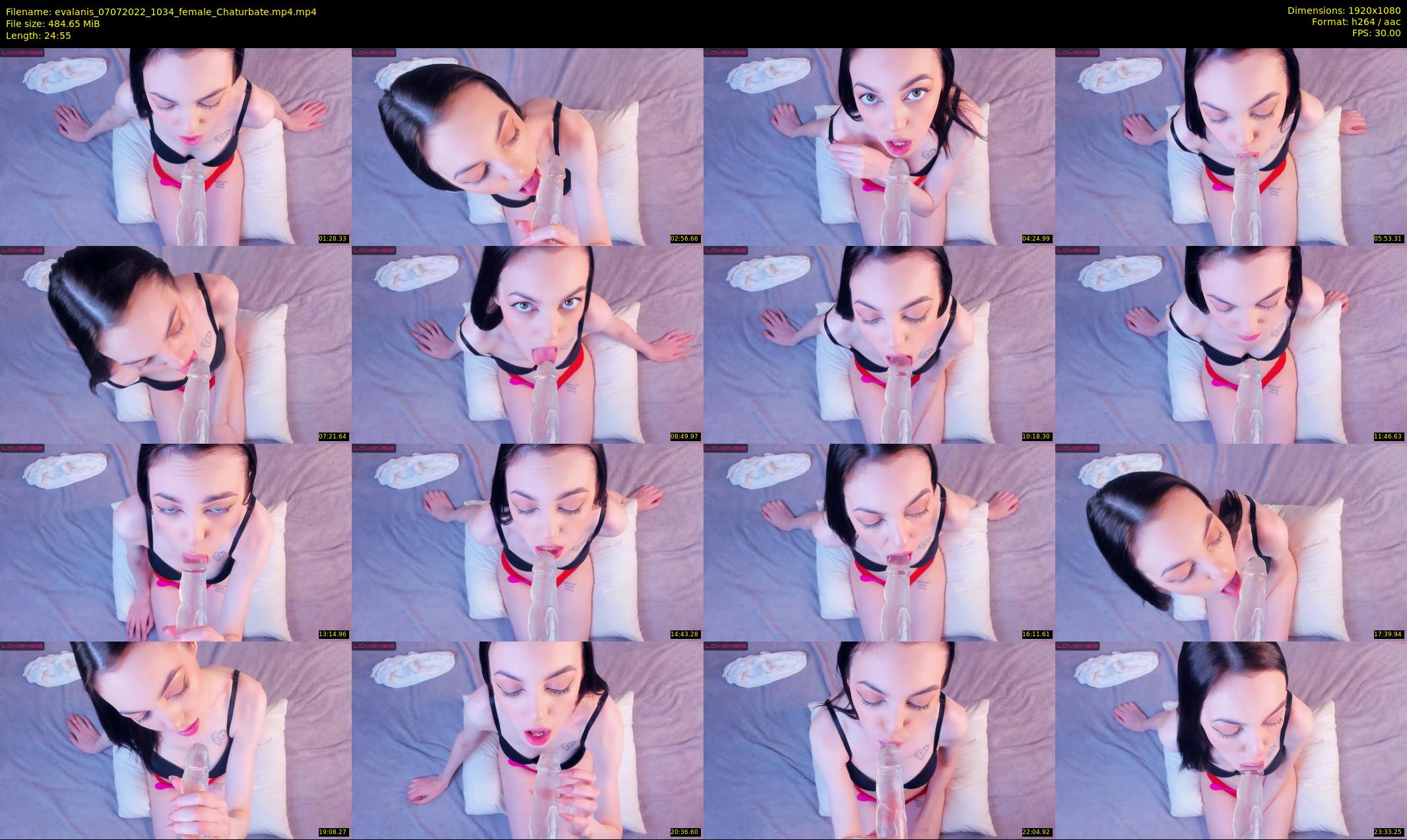 evalanis — 25 minute Chaturbate couple cam show recording, 1080p, Jul 7, 2022
