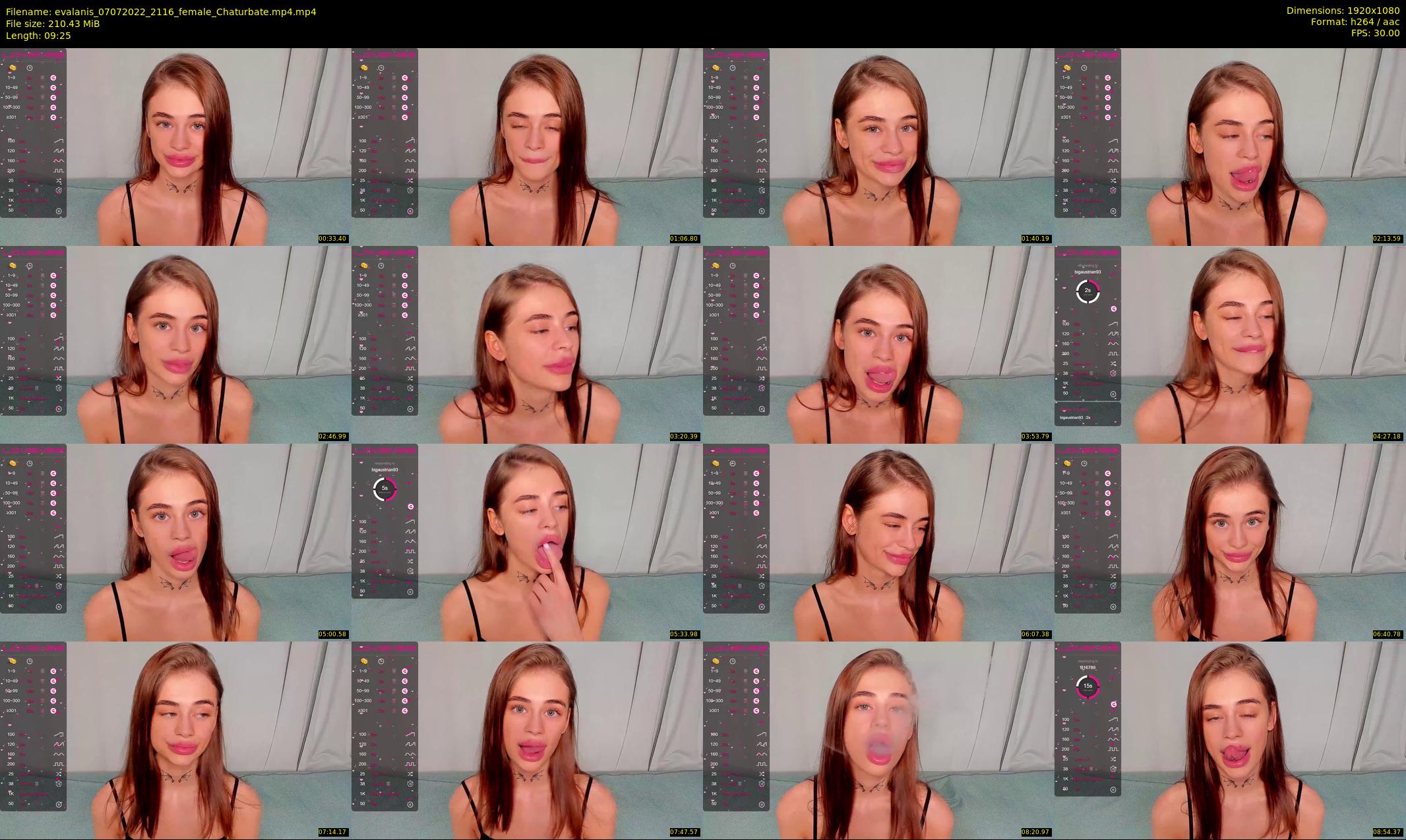 evalanis — 10 minute Chaturbate couple cam show recording, 1080p, Jul 7, 2022