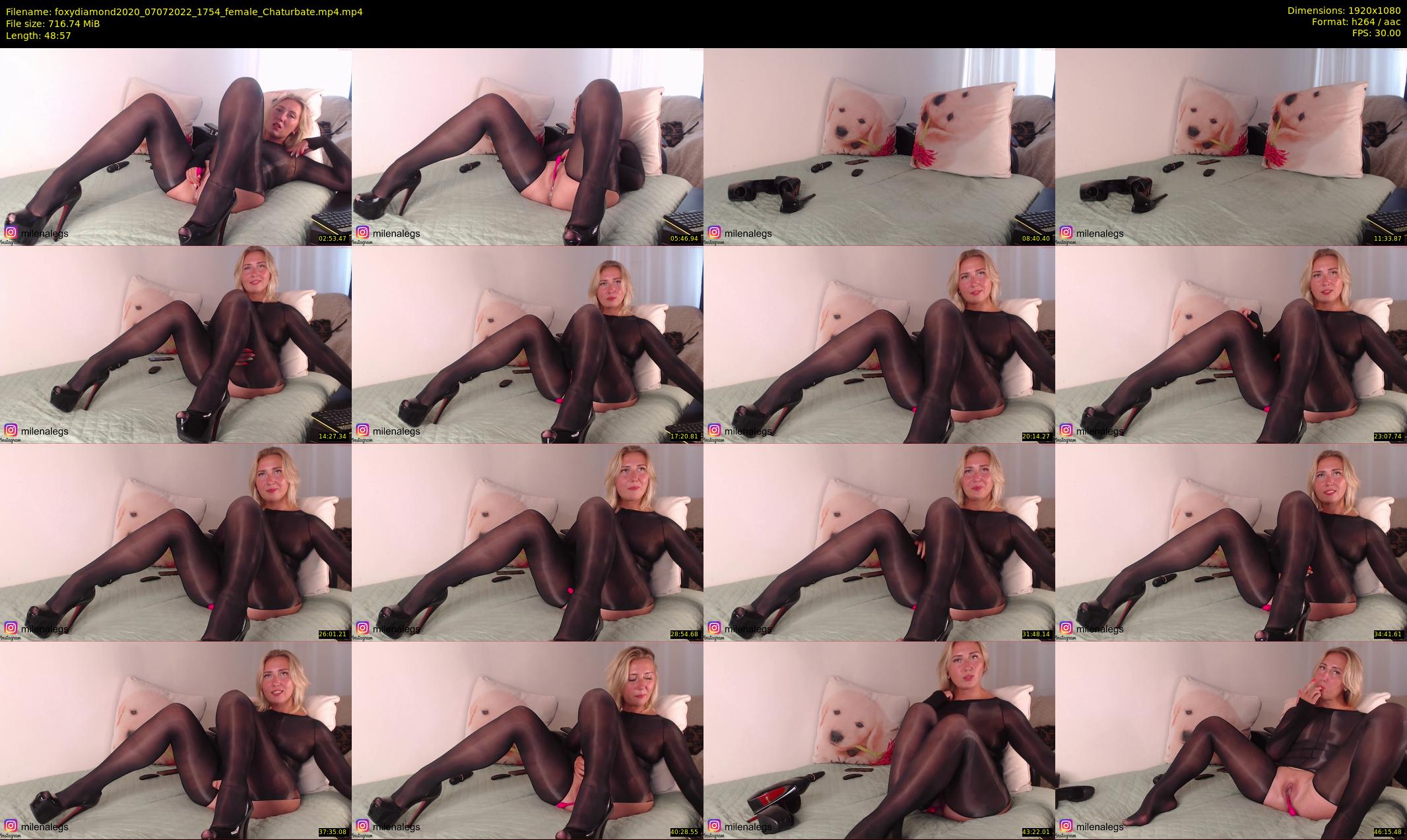 foxydiamond2020 — 49 minute Chaturbate female cam show recording, 1080p, Jul 7, 2022