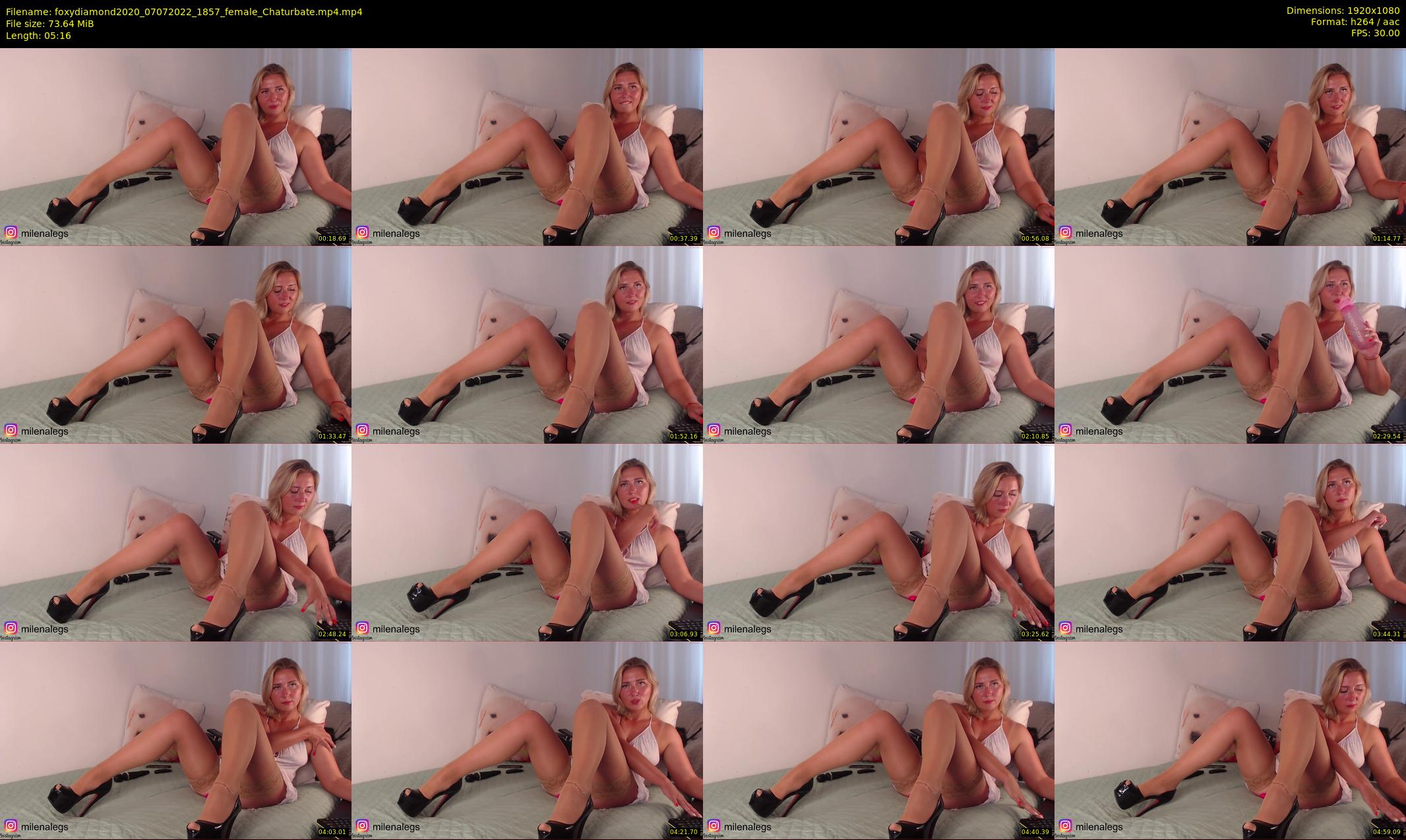 foxydiamond2020 — 6 minute Chaturbate female cam show recording, 1080p, Jul 7, 2022