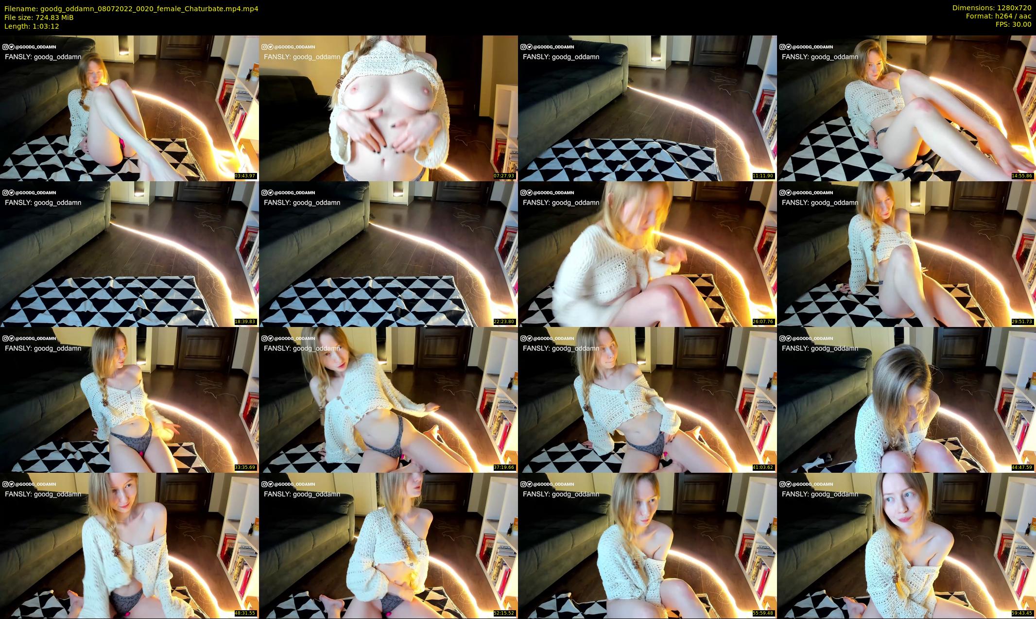 goodg_oddamn — 64 minute Chaturbate female cam show recording, 720p, Jul 8, 2022