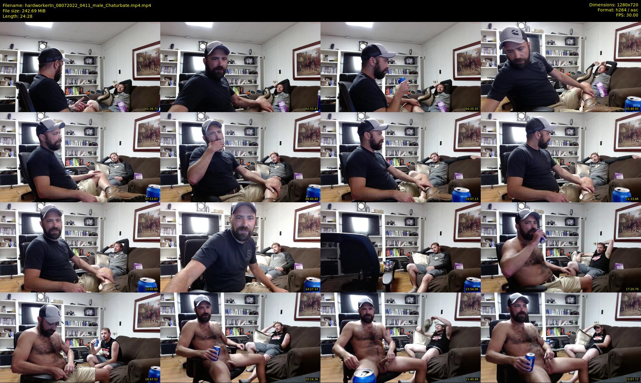 hardworkertn — 25 minute Chaturbate male cam show recording, 720p, Jul 8, 2022