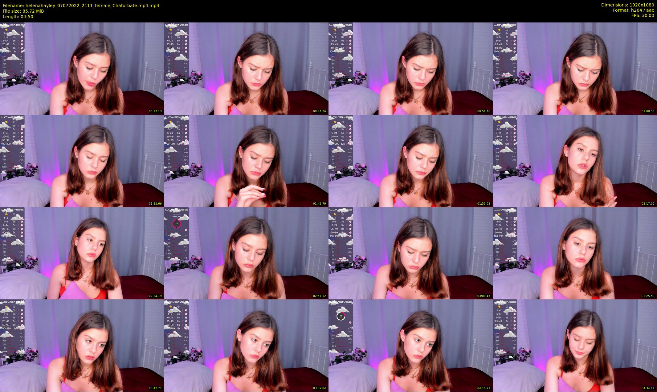 helenahayley — 5 minute Chaturbate female cam show recording, 1080p, Jul 7, 2022