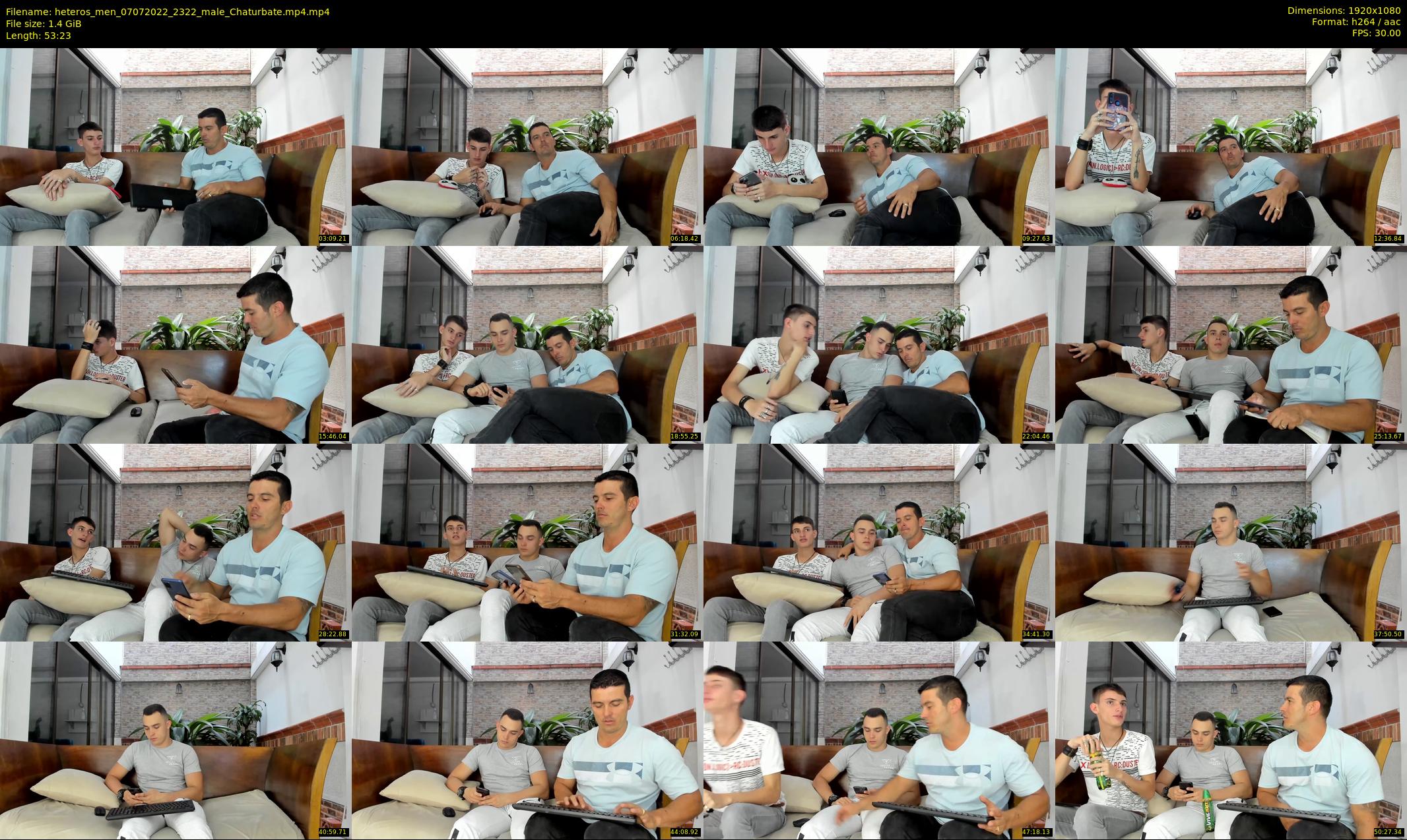 heteros_men — 54 minute Chaturbate male cam show recording, 1080p, Jul 7, 2022