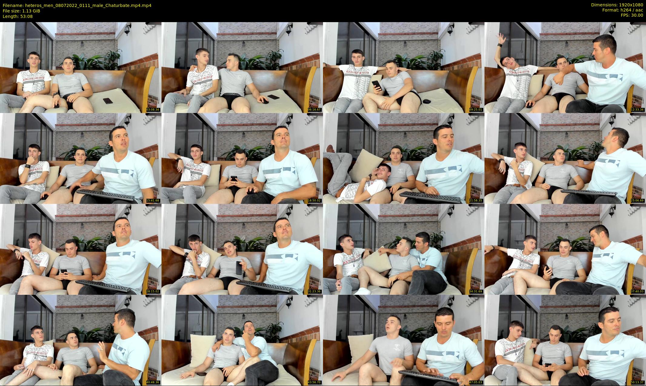 heteros_men — 54 minute Chaturbate male cam show recording, 1080p, Jul 8, 2022