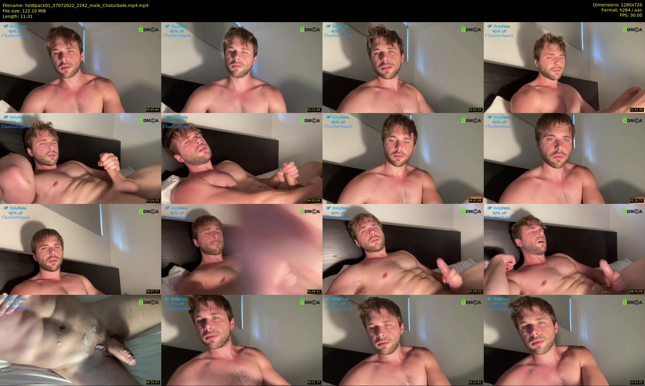 hot8pack01 — 12 minute Chaturbate male cam show recording, 720p, Jul 7, 2022
