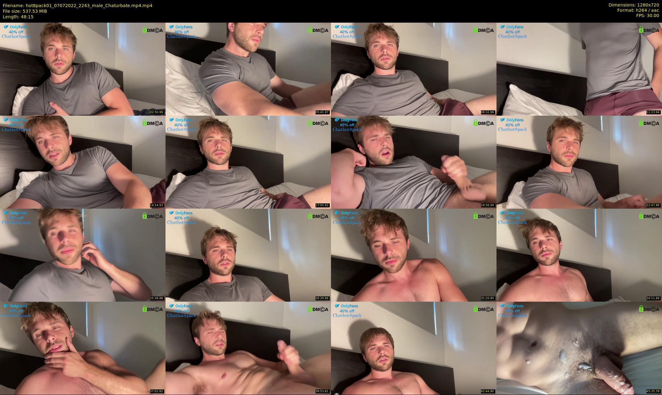 hot8pack01 — 49 minute Chaturbate male cam show recording, 720p, Jul 7, 2022