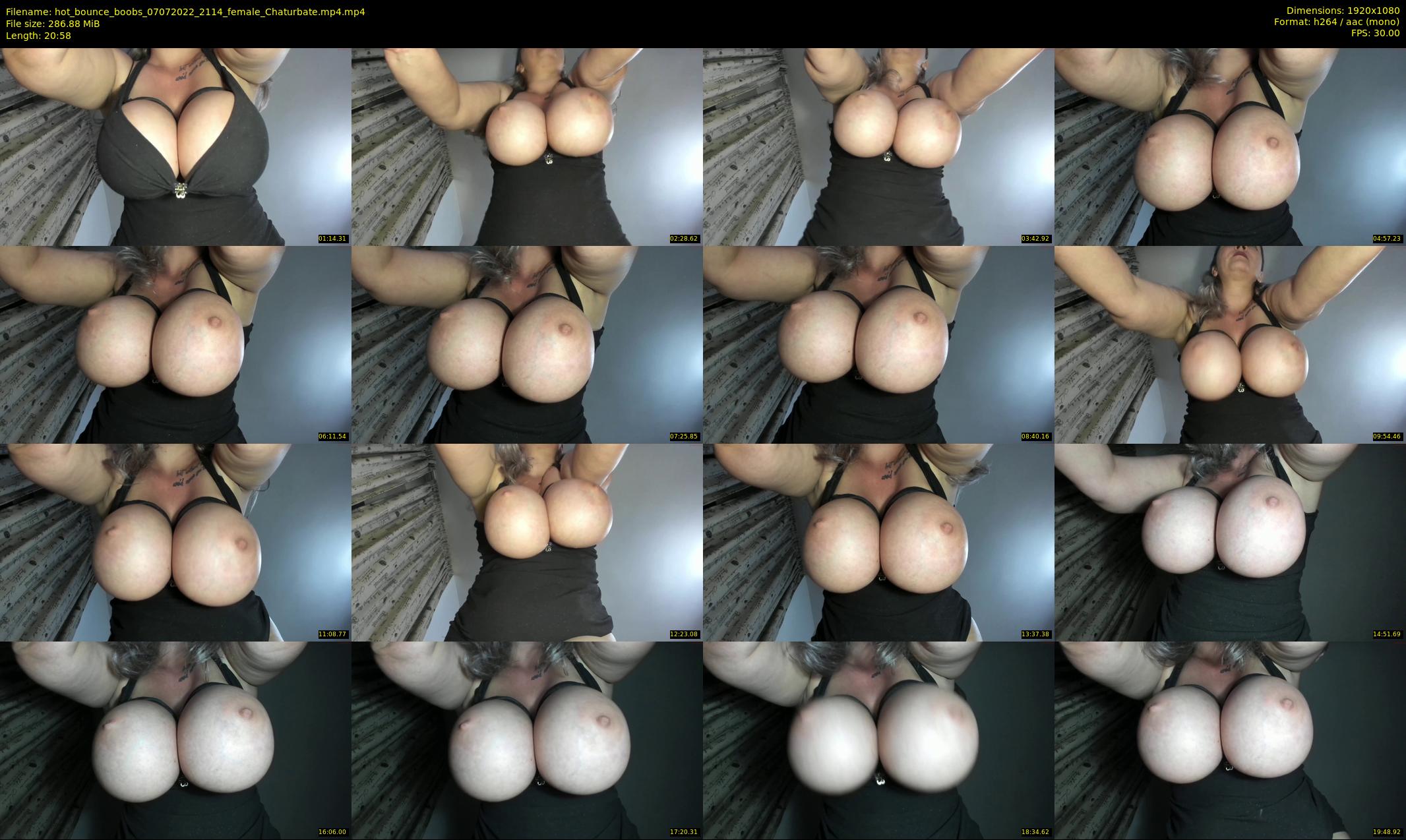hot_bounce_boobs — 21 minute Chaturbate female cam show recording, 1080p, Jul 7, 2022
