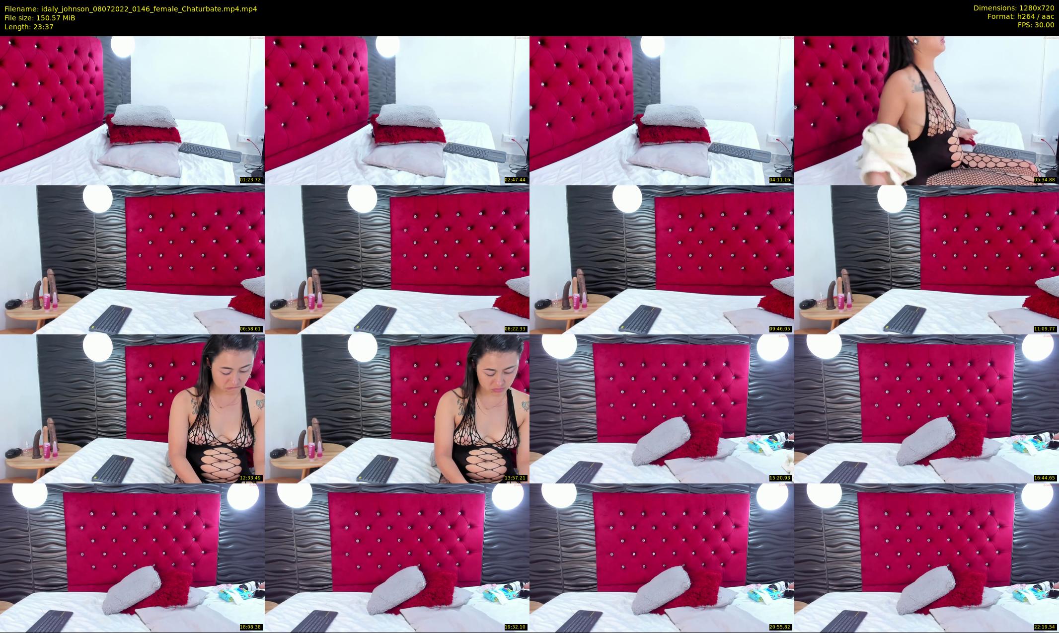 idaly_johnson — 24 minute Chaturbate female cam show recording, 720p, Jul 8, 2022