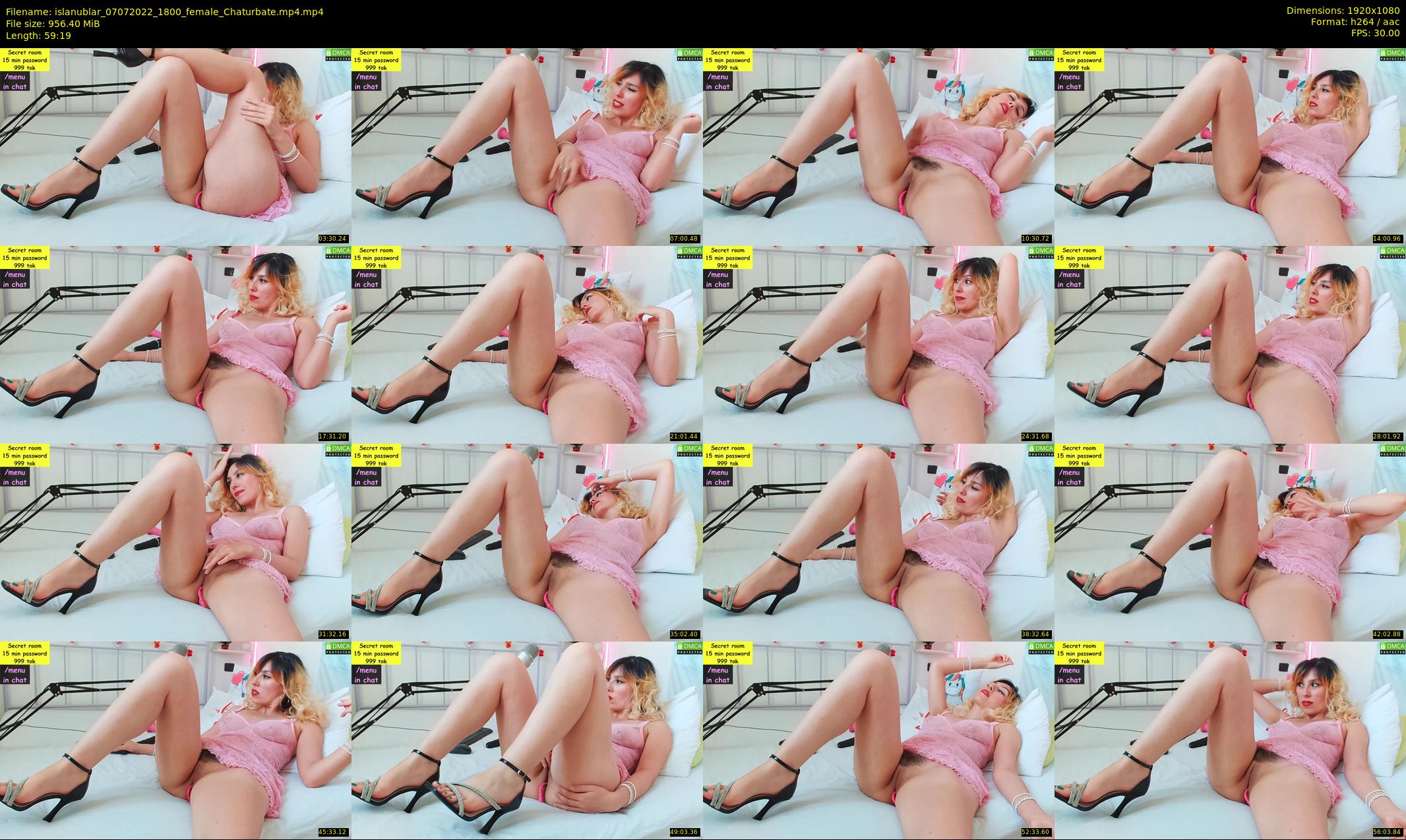 islanublar — 60 minute Chaturbate female cam show recording, 1080p, Jul 7, 2022