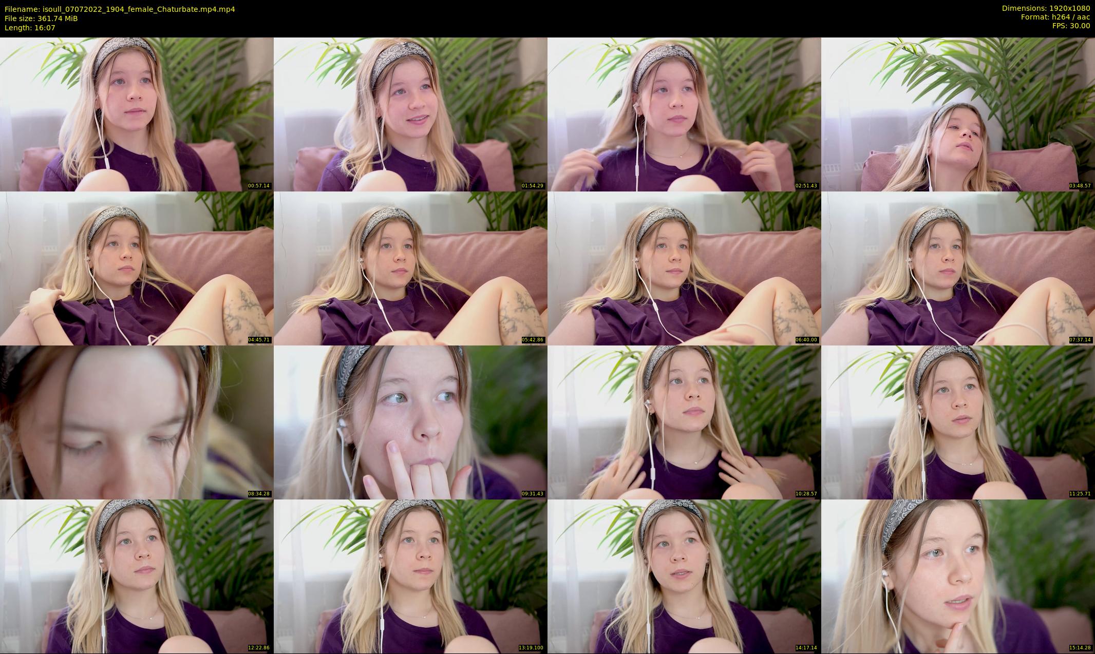 isoull — 17 minute Chaturbate female cam show recording, 1080p, Jul 7, 2022
