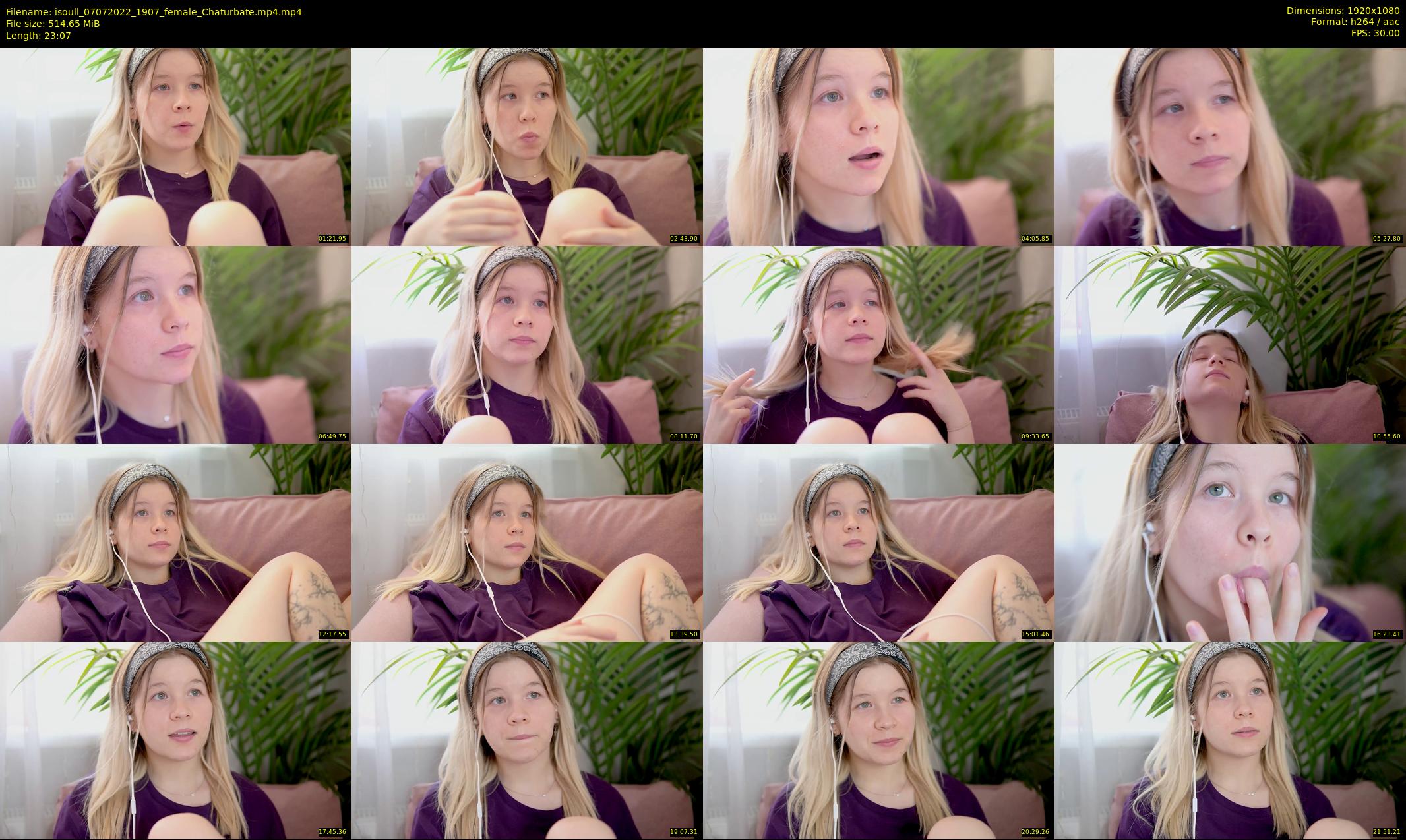 isoull — 24 minute Chaturbate female cam show recording, 1080p, Jul 7, 2022