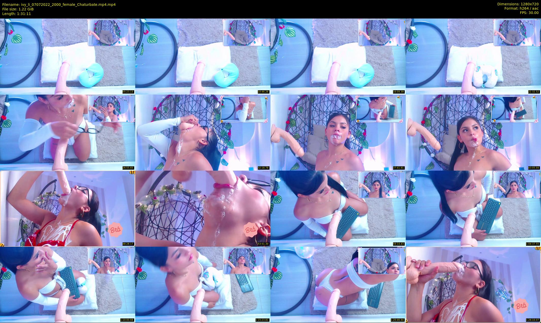 ivy_li — 92 minute Chaturbate female cam show recording, 720p, Jul 7, 2022