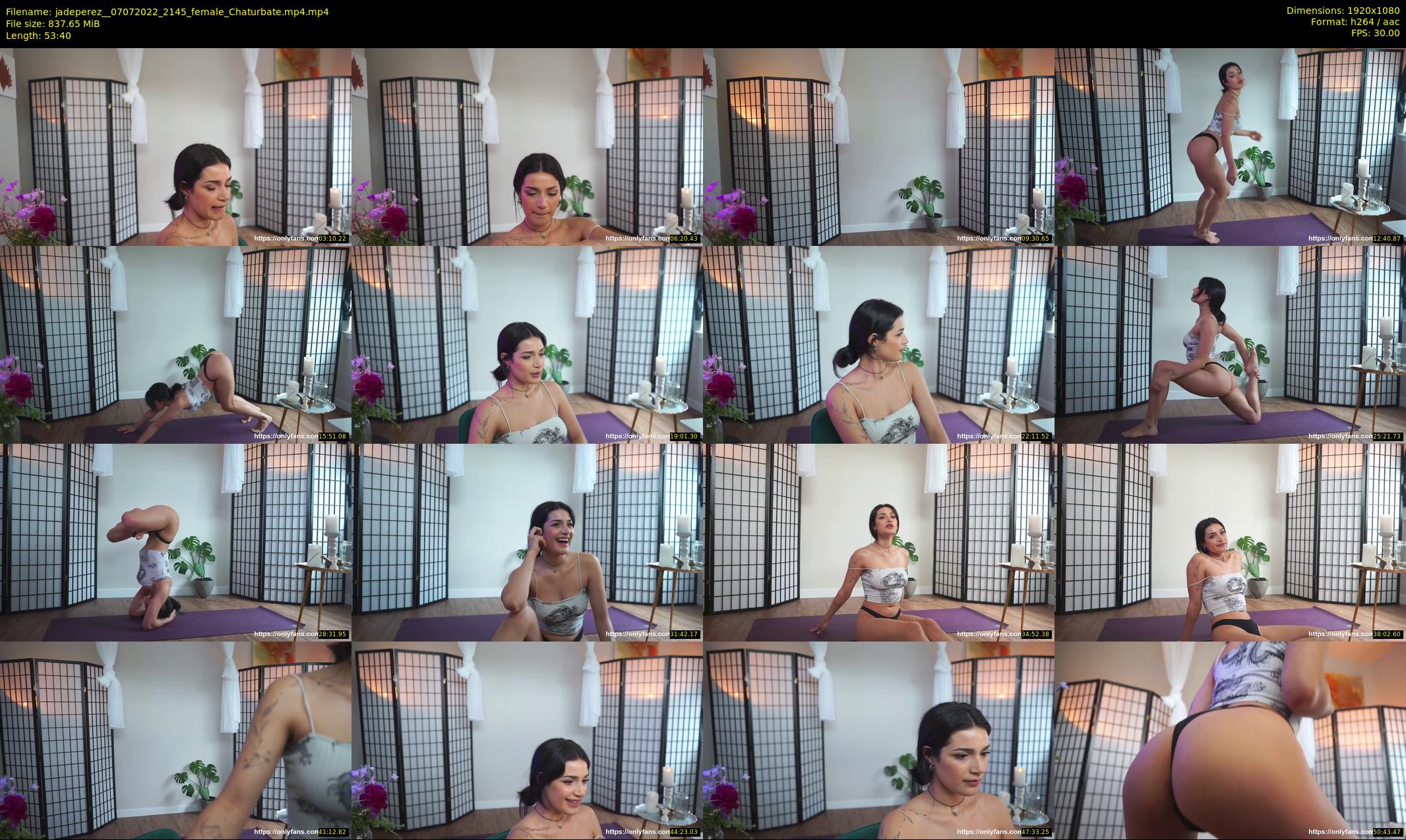 jadeperez_ — 54 minute Chaturbate female cam show recording, 1080p, Jul 7, 2022
