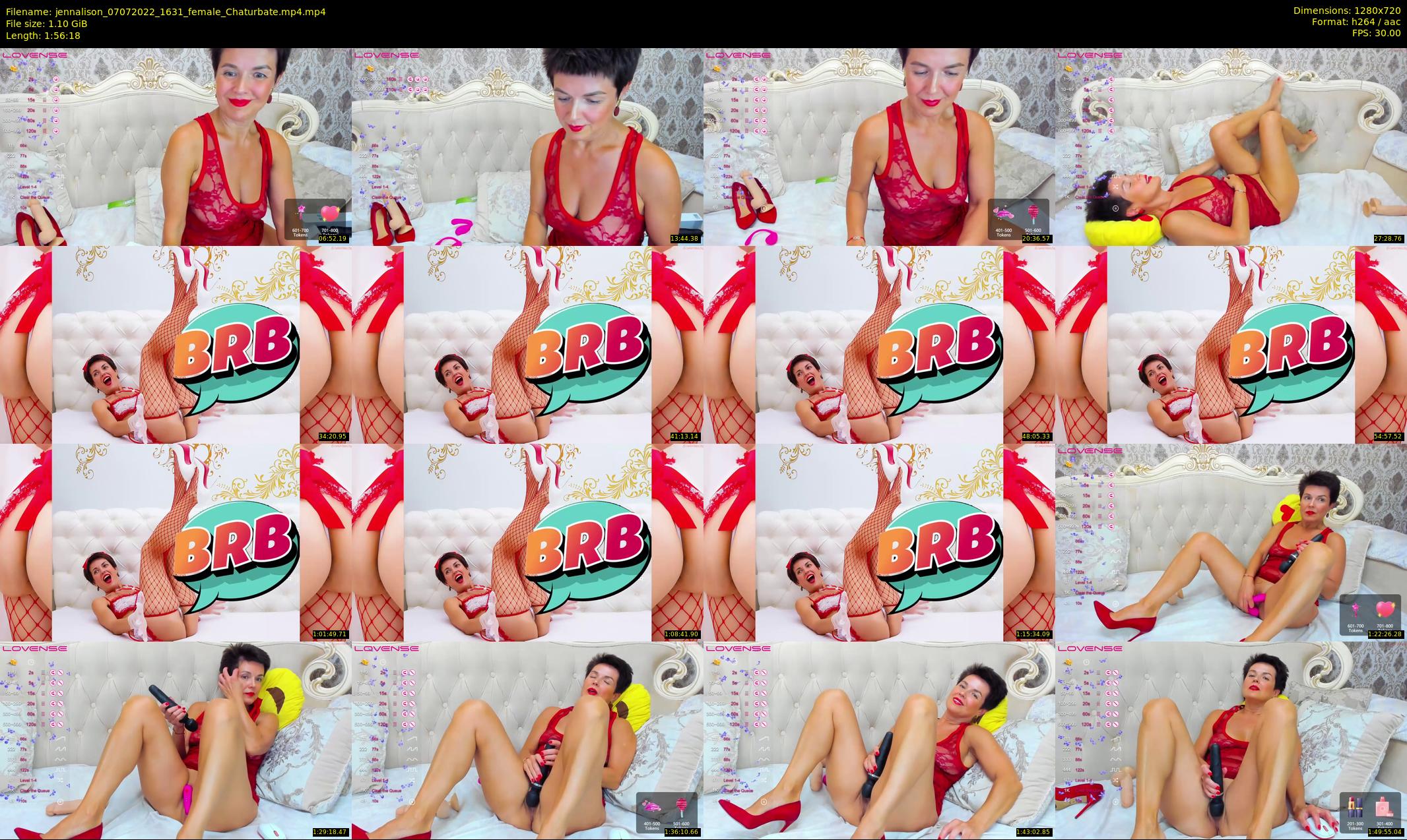 jennalison — 117 minute Chaturbate female cam show recording, 720p, Jul 7, 2022