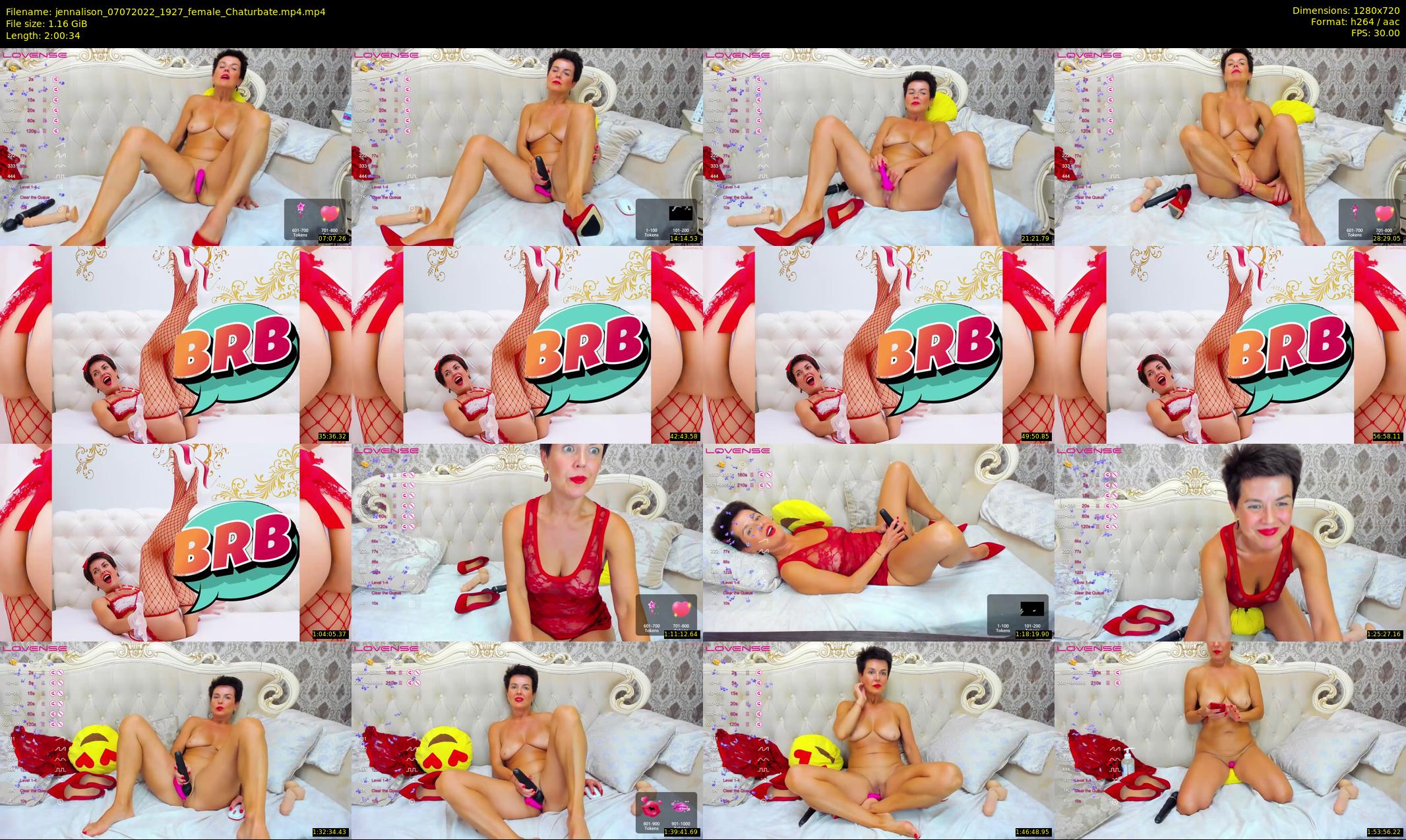 jennalison — 121 minute Chaturbate female cam show recording, 720p, Jul 7, 2022