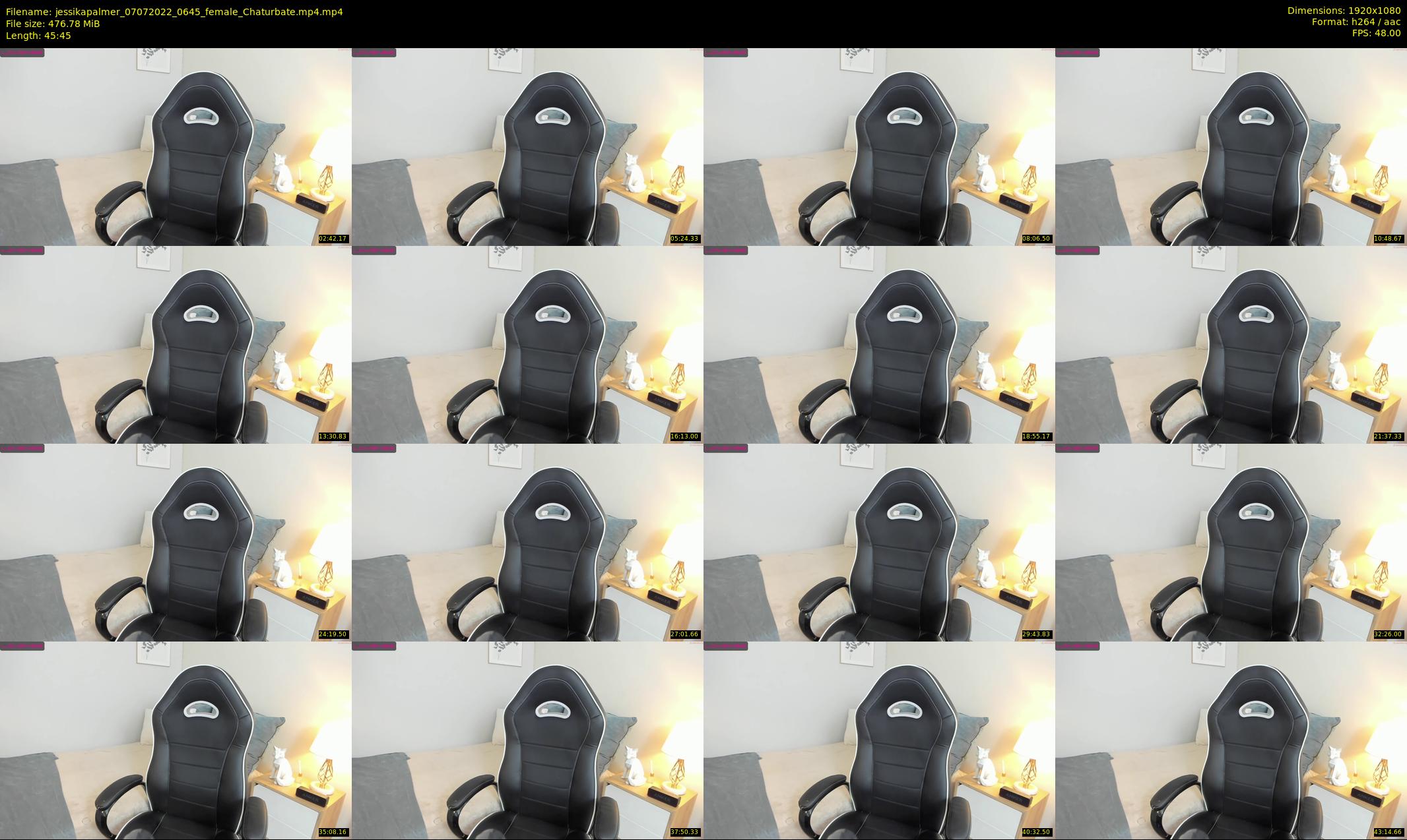 jessikapalmer — 46 minute Chaturbate female cam show recording, 1080p, Jul 7, 2022