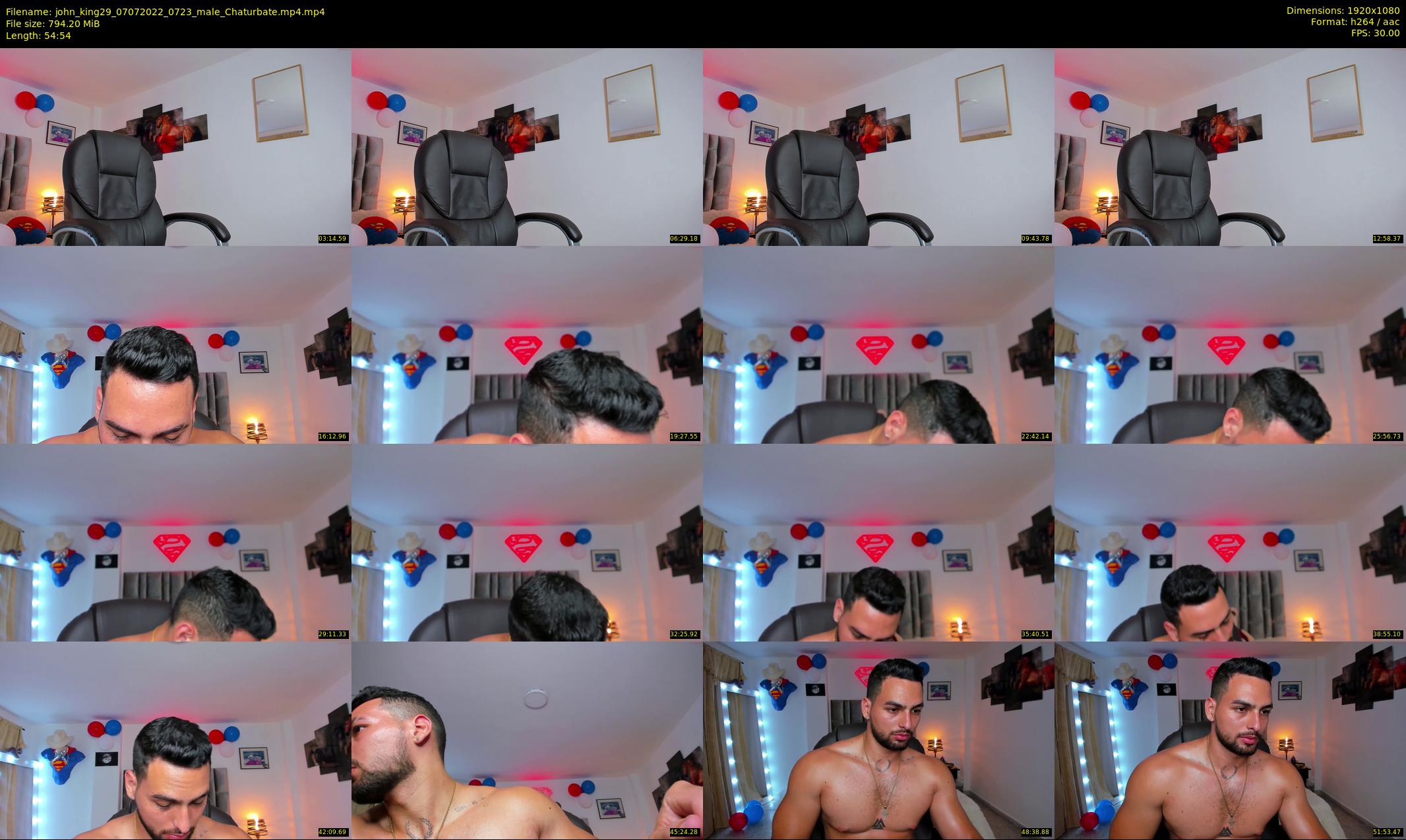 john_king29 — 55 minute Chaturbate male cam show recording, 1080p, Jul 7, 2022