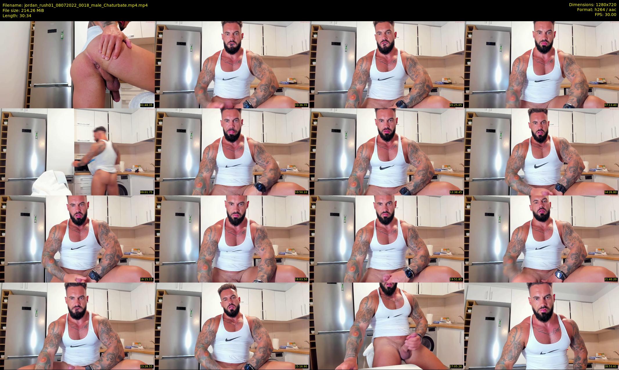jordan_rush01 — 31 minute Chaturbate male cam show recording, 720p, Jul 8, 2022