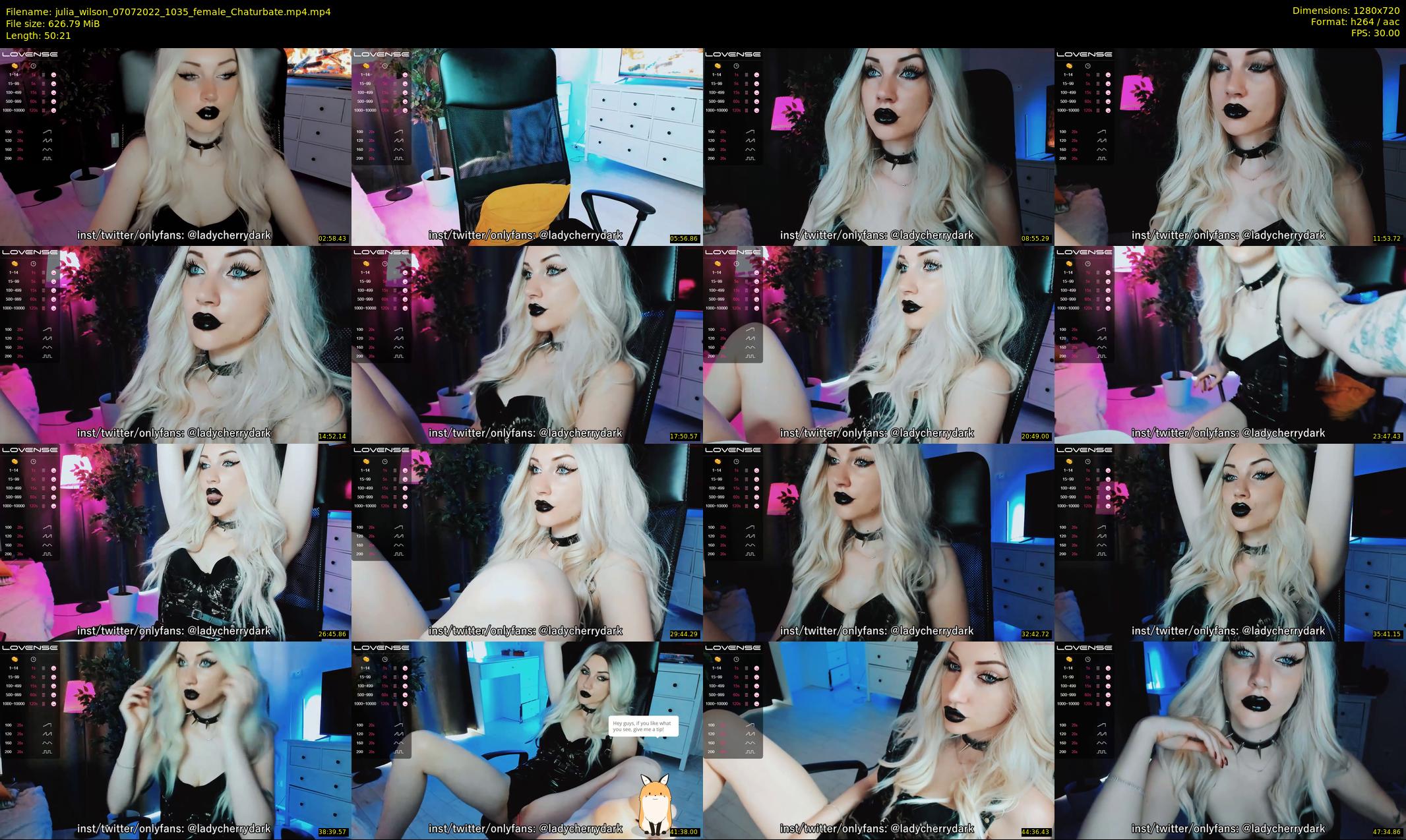 julia_wilson — 51 minute Chaturbate female cam show recording, 720p, Jul 7, 2022