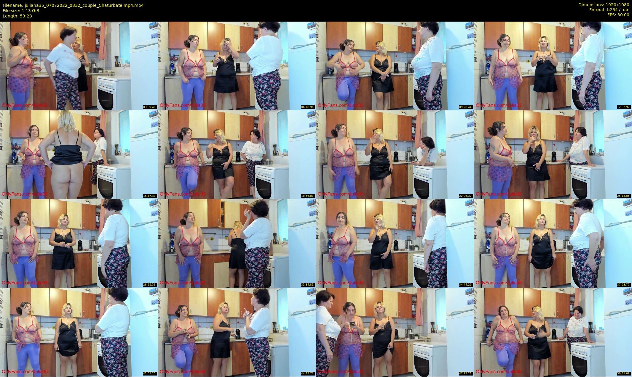 juliana35 — 54 minute Chaturbate couple cam show recording, 1080p, Jul 7, 2022