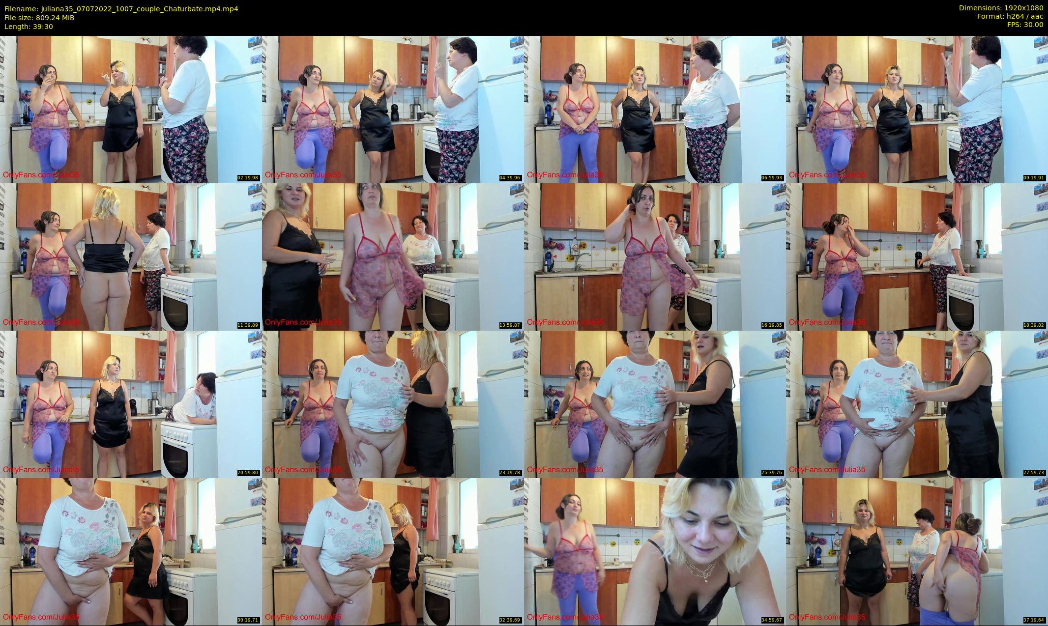 juliana35 — 40 minute Chaturbate couple cam show recording, 1080p, Jul 7, 2022