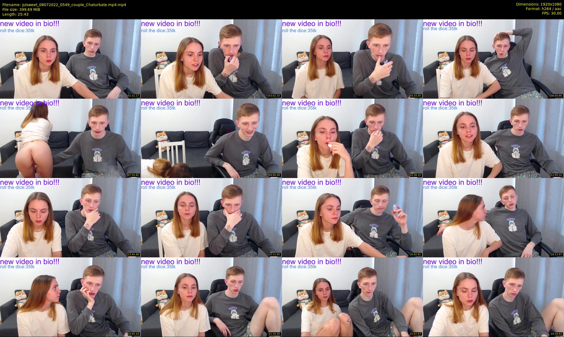 julsweet — 26 minute Chaturbate male cam show recording, 1080p, Jul 8, 2022