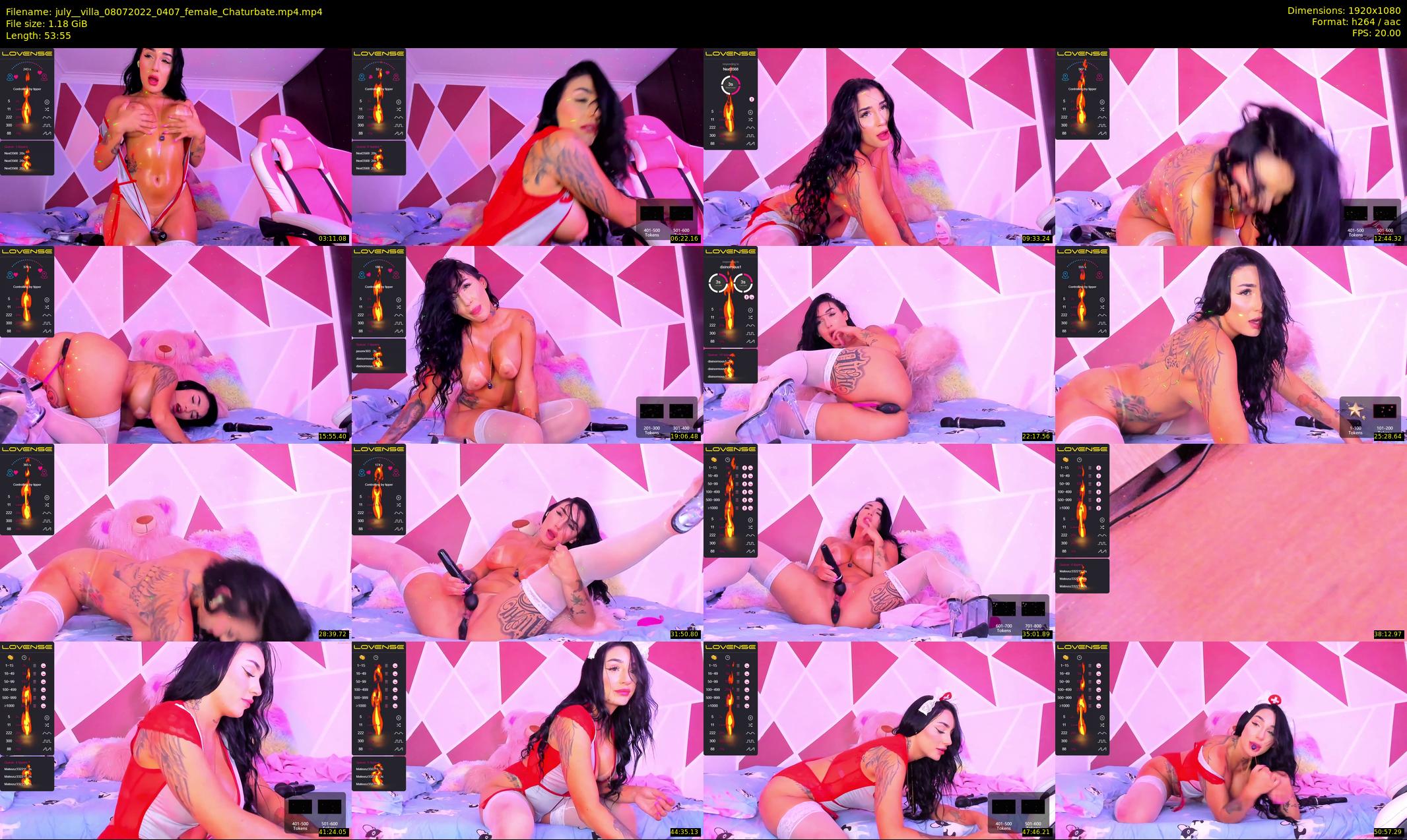 july__villa — 54 minute Chaturbate female cam show recording, 1080p, Jul 8, 2022