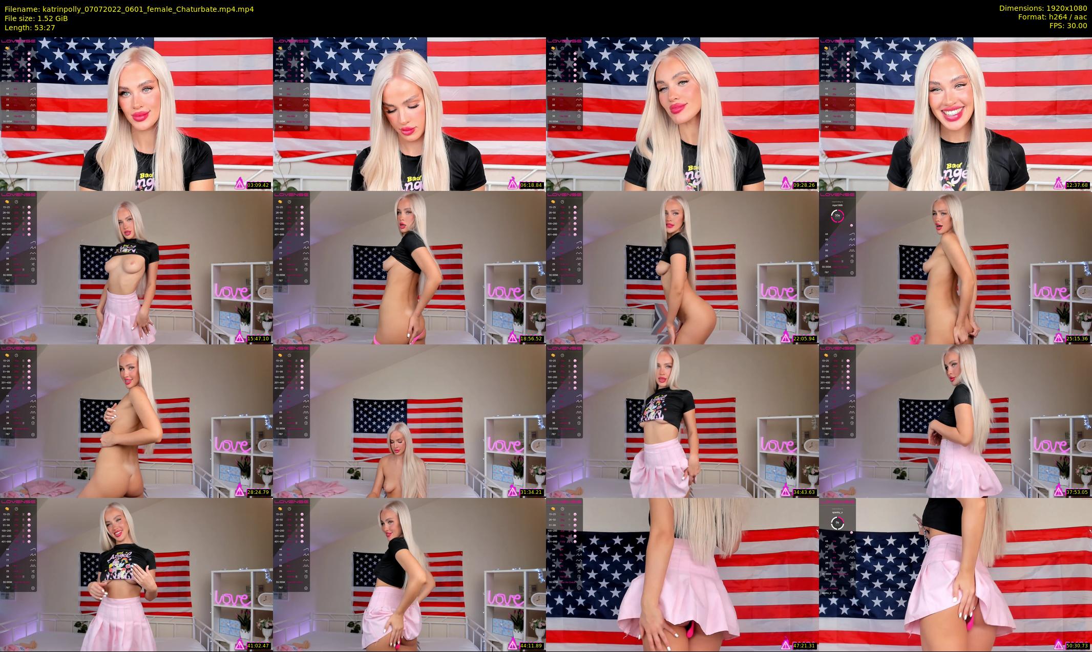 katrinpolly — 54 minute Chaturbate couple cam show recording, 1080p, Jul 7, 2022