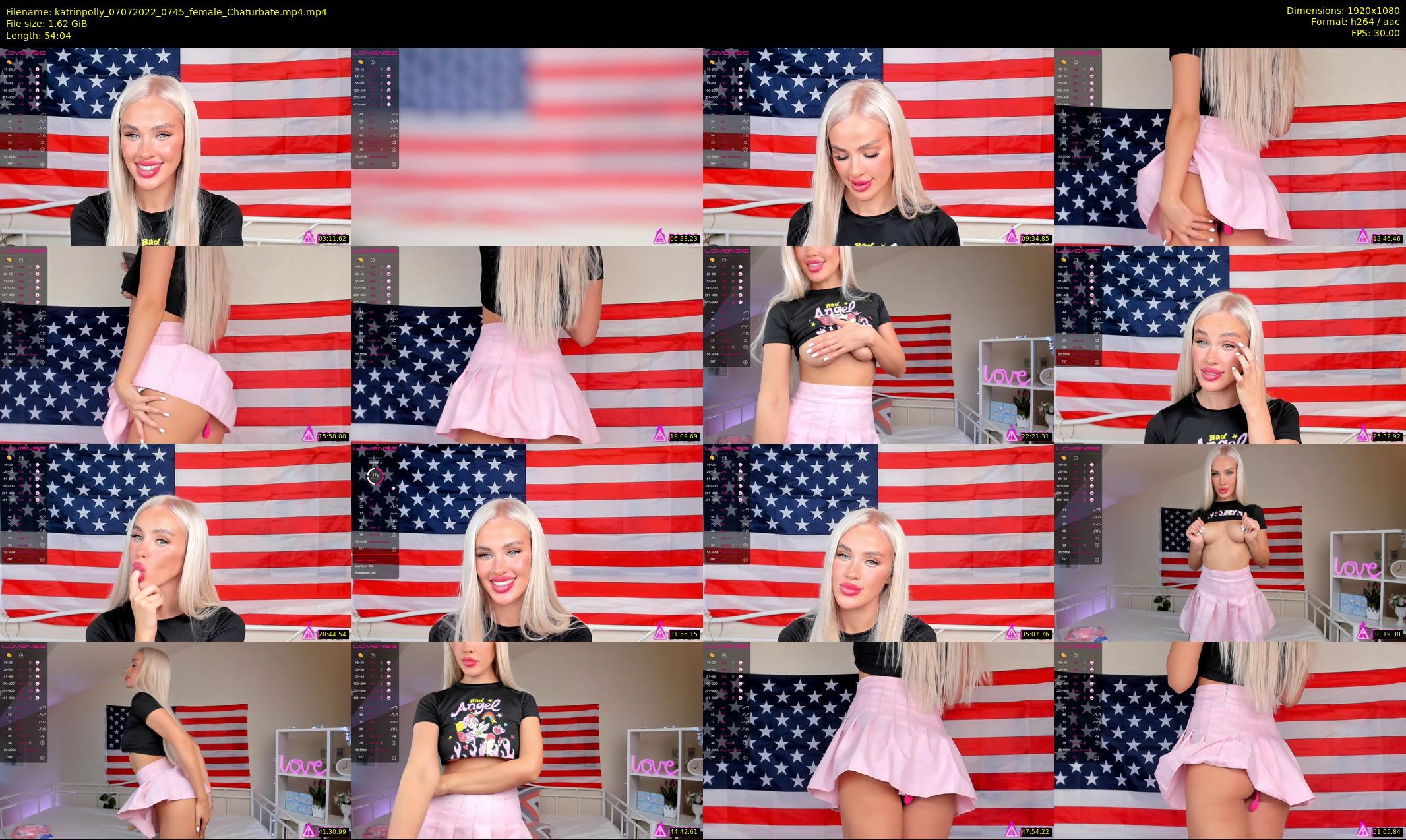 katrinpolly — 55 minute Chaturbate couple cam show recording, 1080p, Jul 7, 2022
