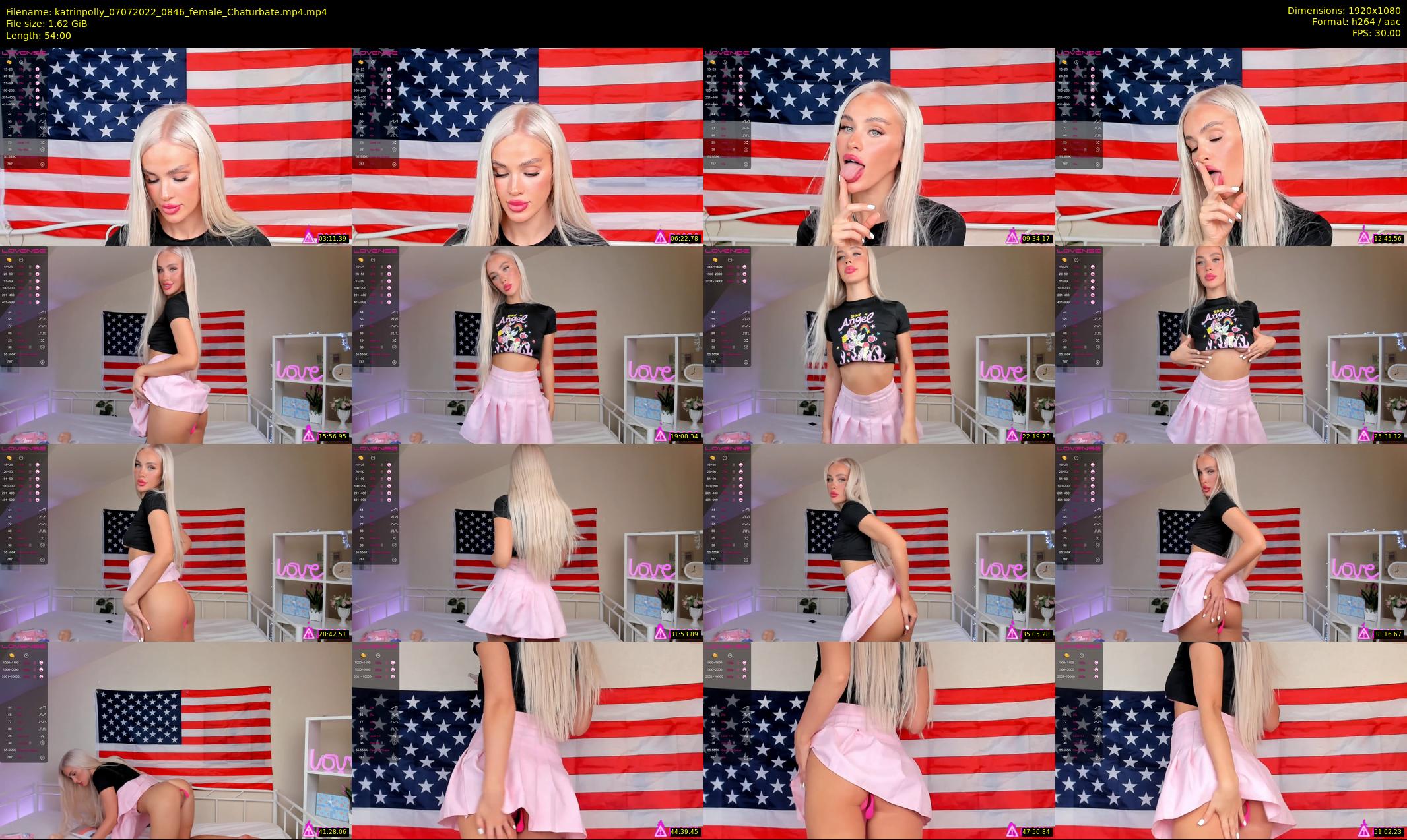 katrinpolly — 54 minute Chaturbate couple cam show recording, 1080p, Jul 7, 2022
