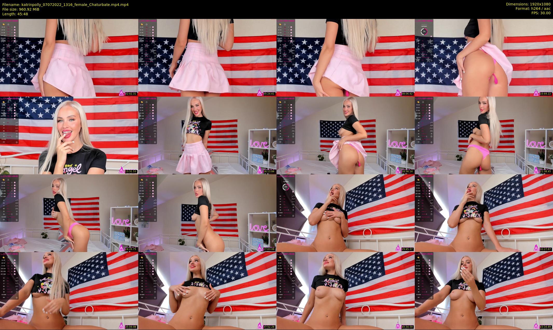 katrinpolly — 46 minute Chaturbate couple cam show recording, 1080p, Jul 7, 2022