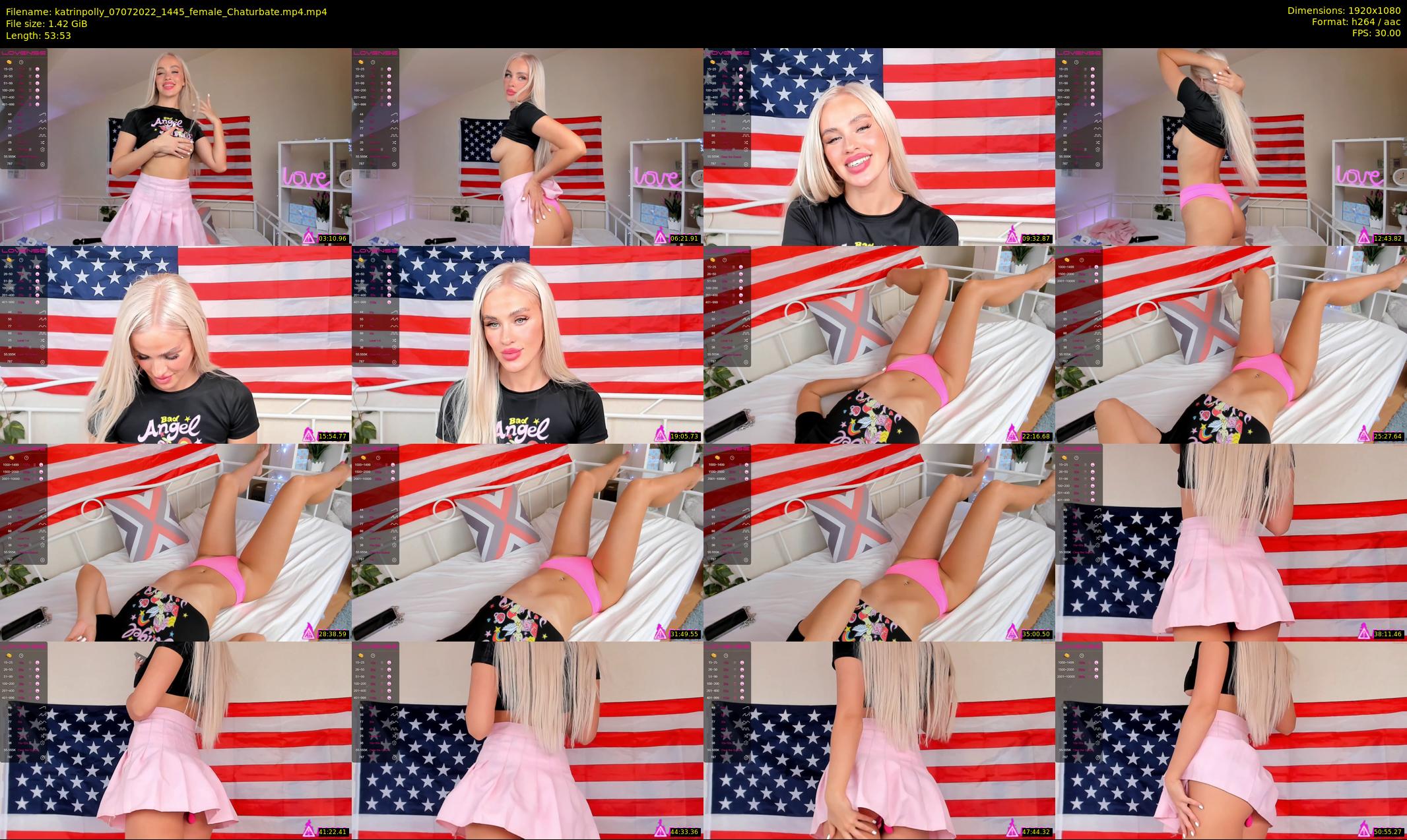 katrinpolly — 54 minute Chaturbate couple cam show recording, 1080p, Jul 7, 2022