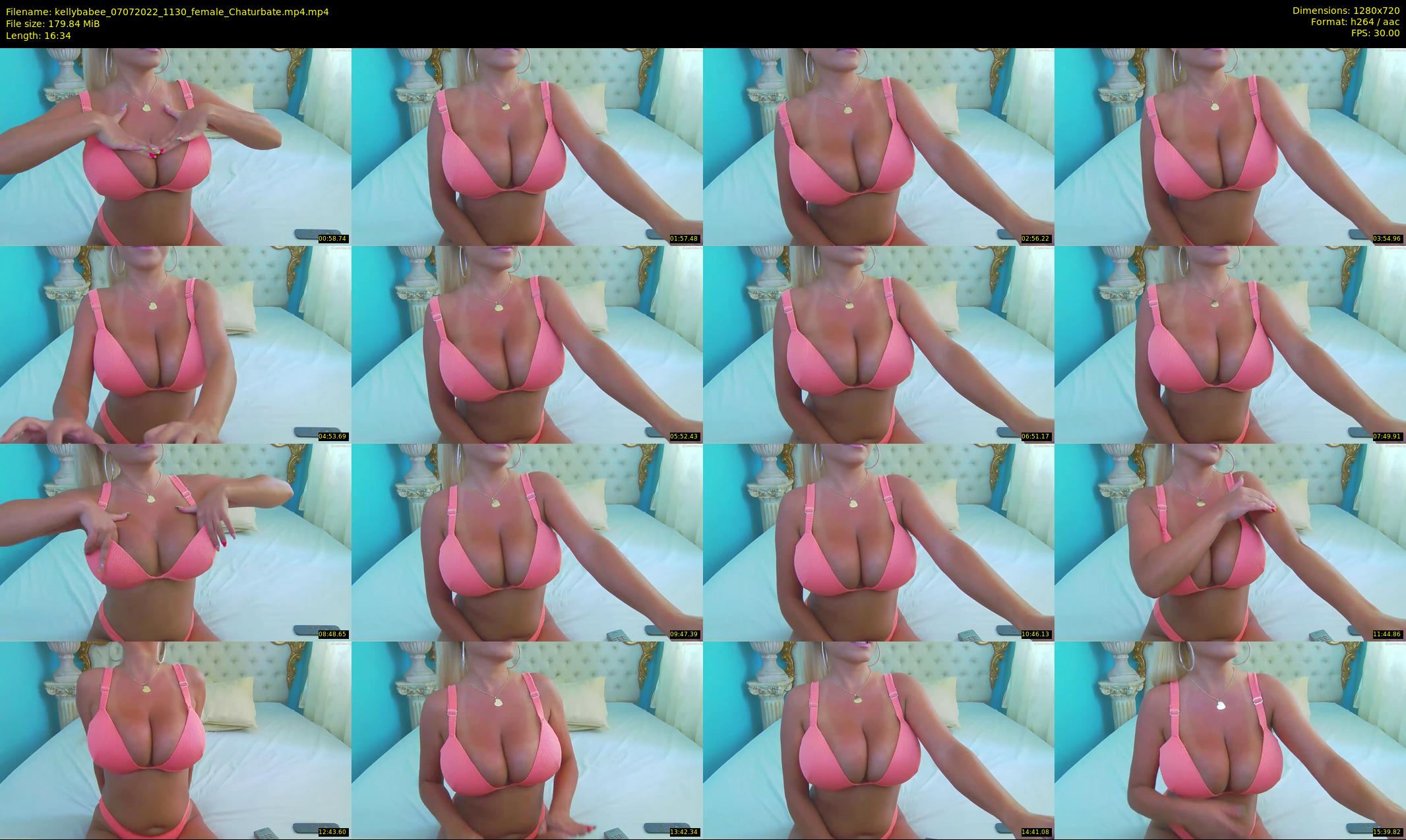 kellybabee — 17 minute Chaturbate female cam show recording, 720p, Jul 7, 2022