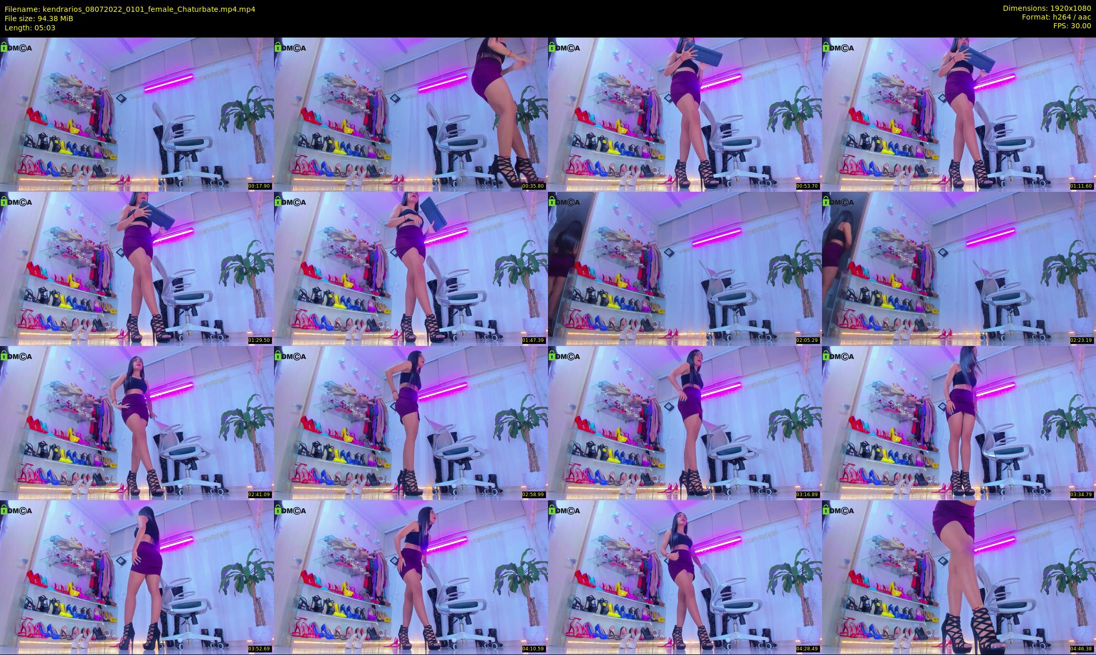 kendrarios — 6 minute Chaturbate female cam show recording, 1080p, Jul 8, 2022