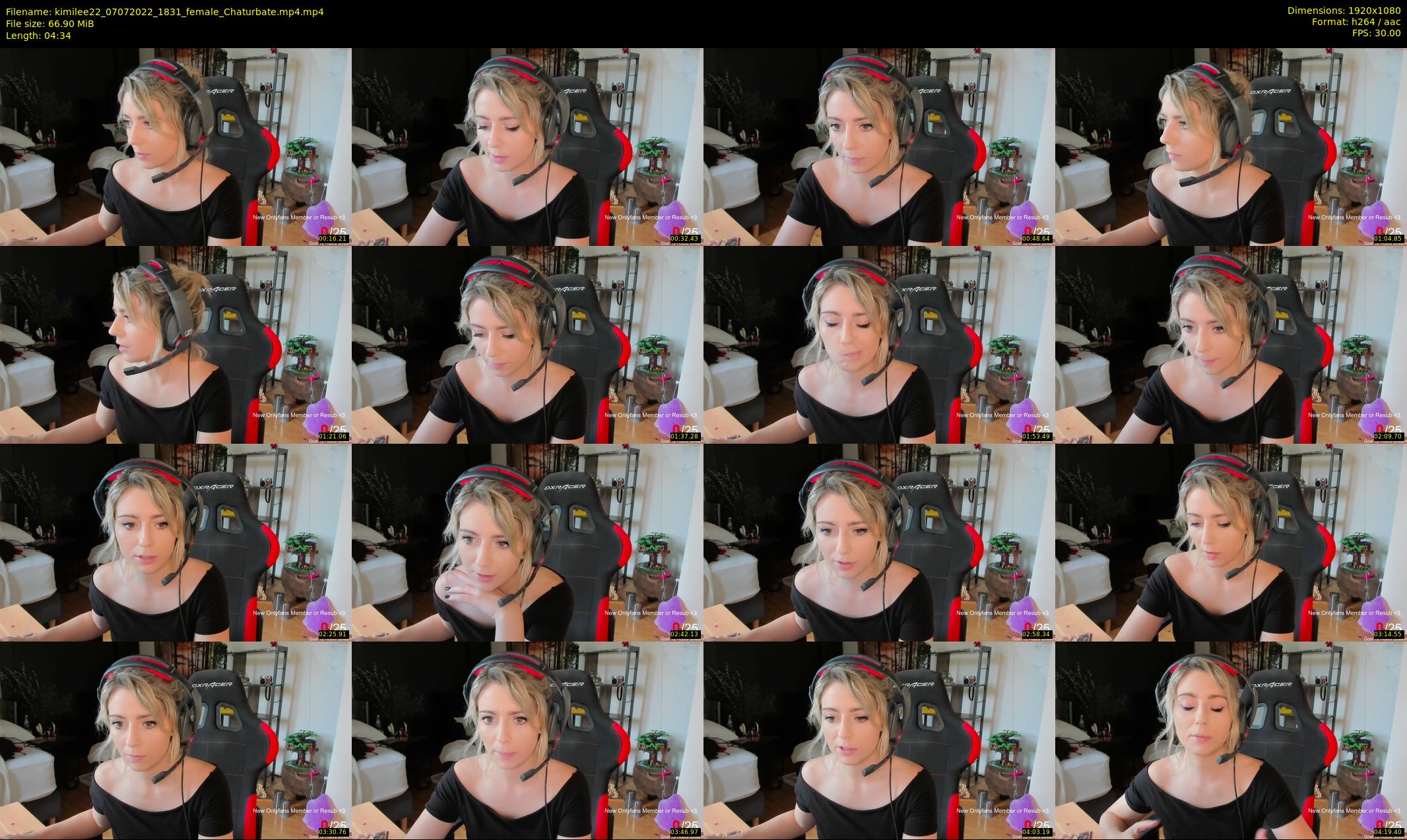 kimilee22 — 5 minute Chaturbate female cam show recording, 1080p, Jul 7, 2022