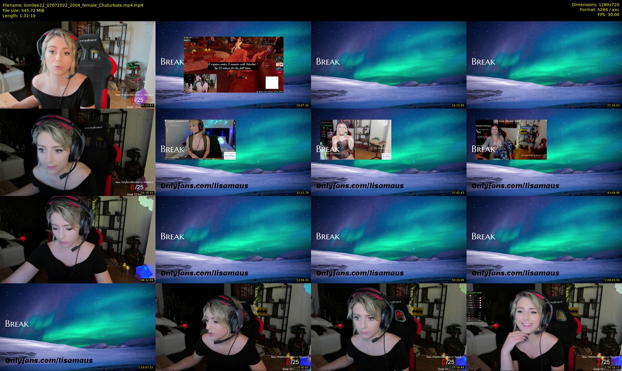 kimilee22 — 92 minute Chaturbate female cam show recording, 720p, Jul 7, 2022