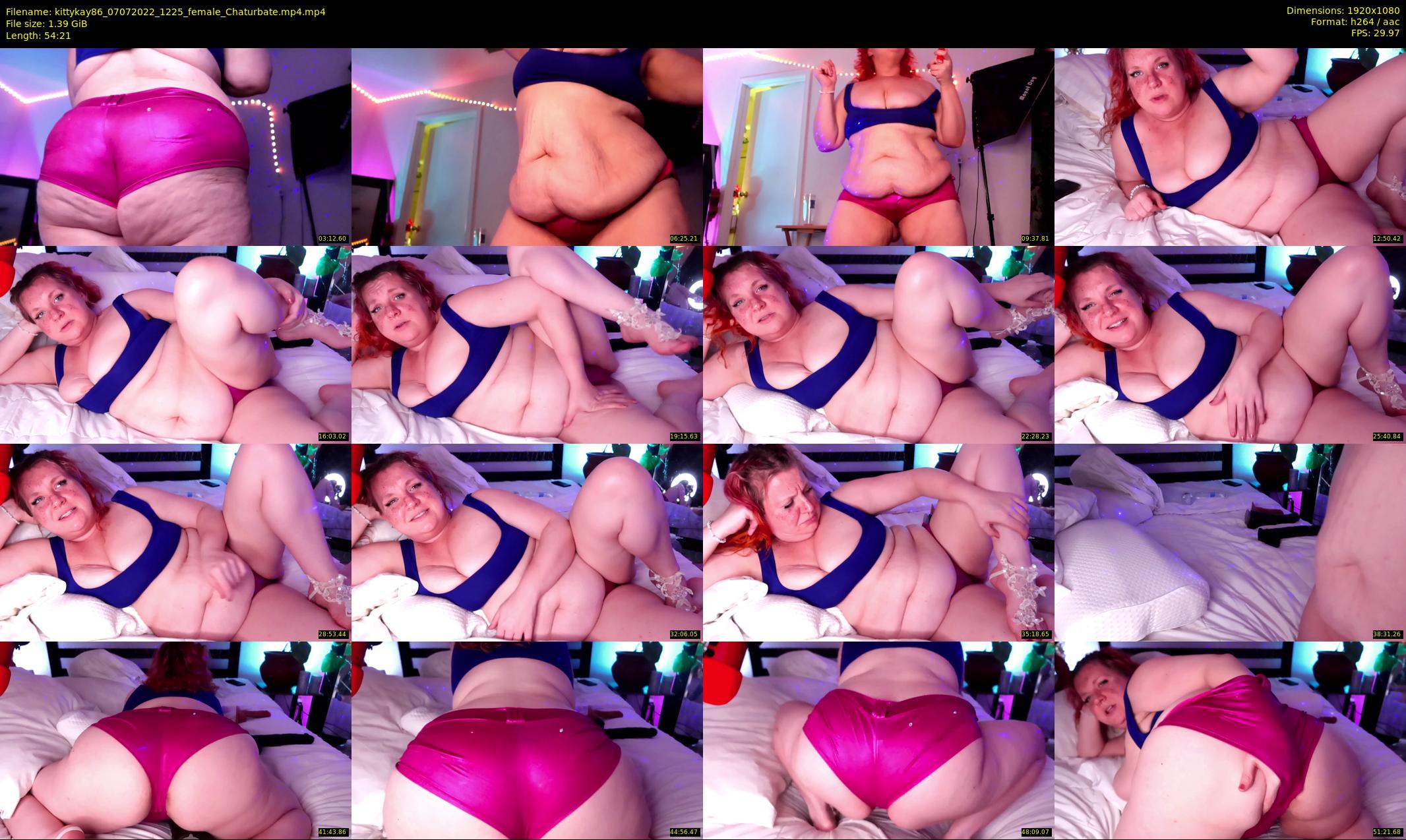 kittykay86 — 55 minute Chaturbate female cam show recording, 1080p, Jul 7, 2022