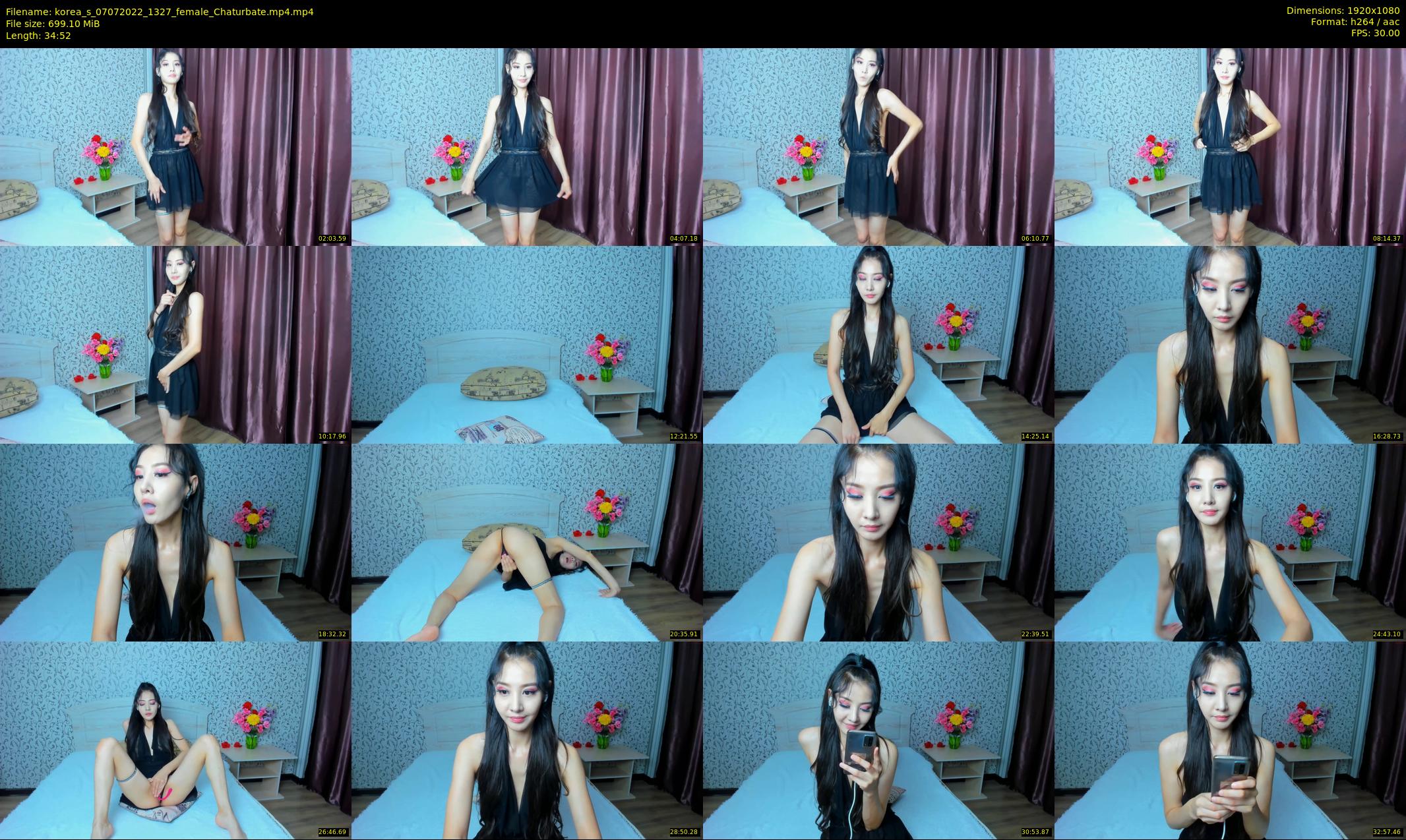 korea_s — 35 minute Chaturbate female cam show recording, 1080p, Jul 7, 2022