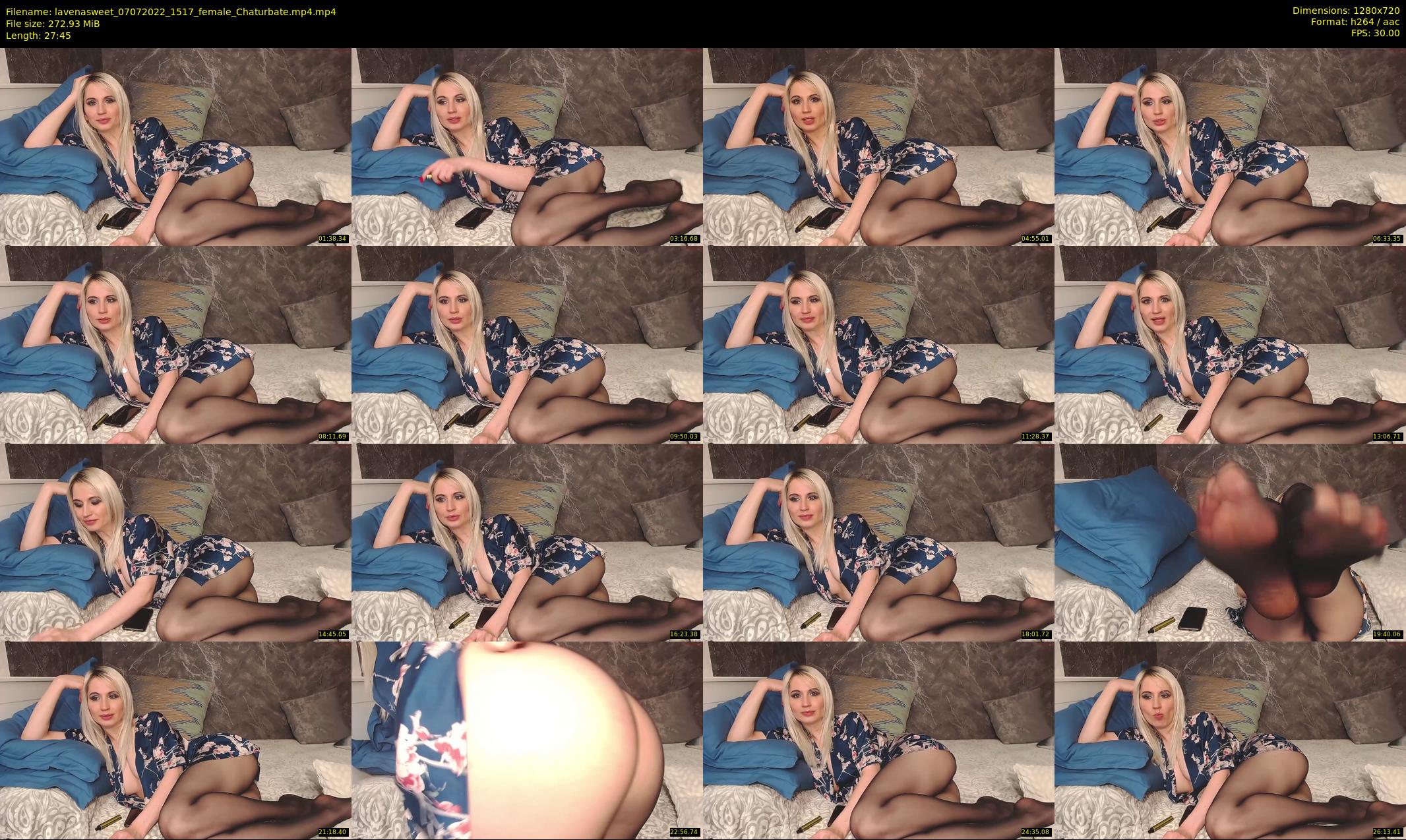 lavenasweet — 28 minute Chaturbate female cam show recording, 720p, Jul 7, 2022