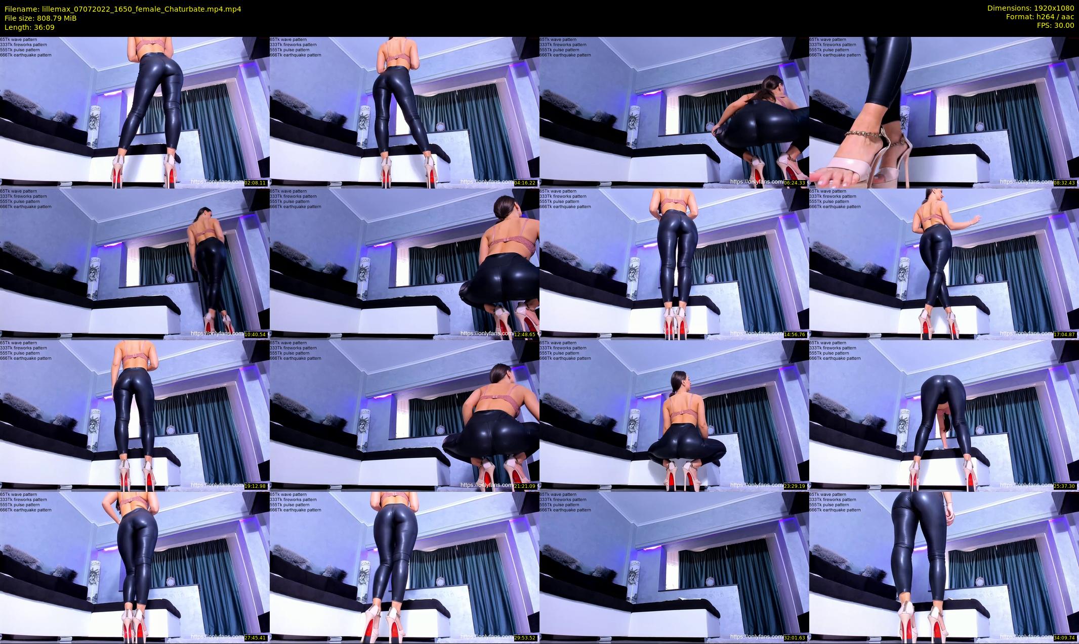 lillemax — 37 minute Chaturbate female cam show recording, 1080p, Jul 7, 2022