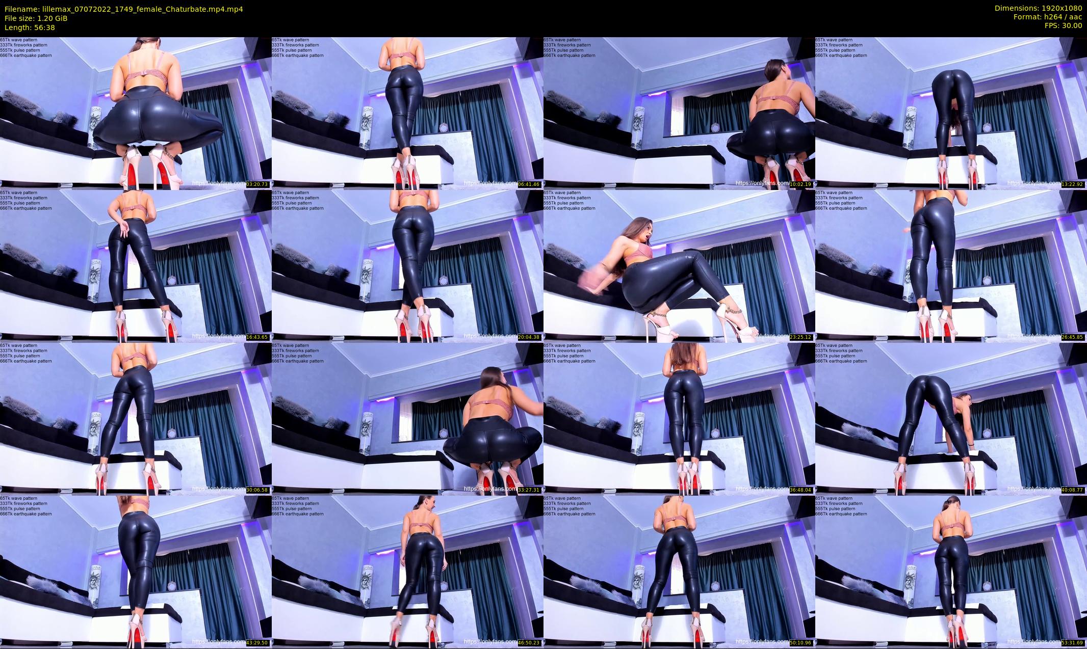 lillemax — 57 minute Chaturbate female cam show recording, 1080p, Jul 7, 2022