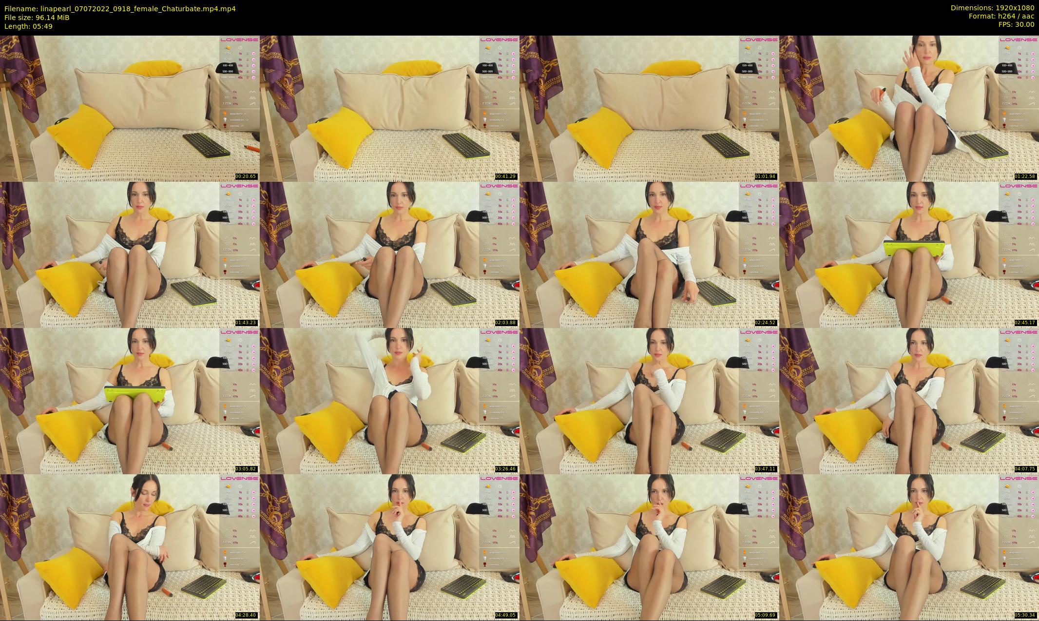 linapearl — 6 minute Chaturbate female cam show recording, 1080p, Jul 7, 2022