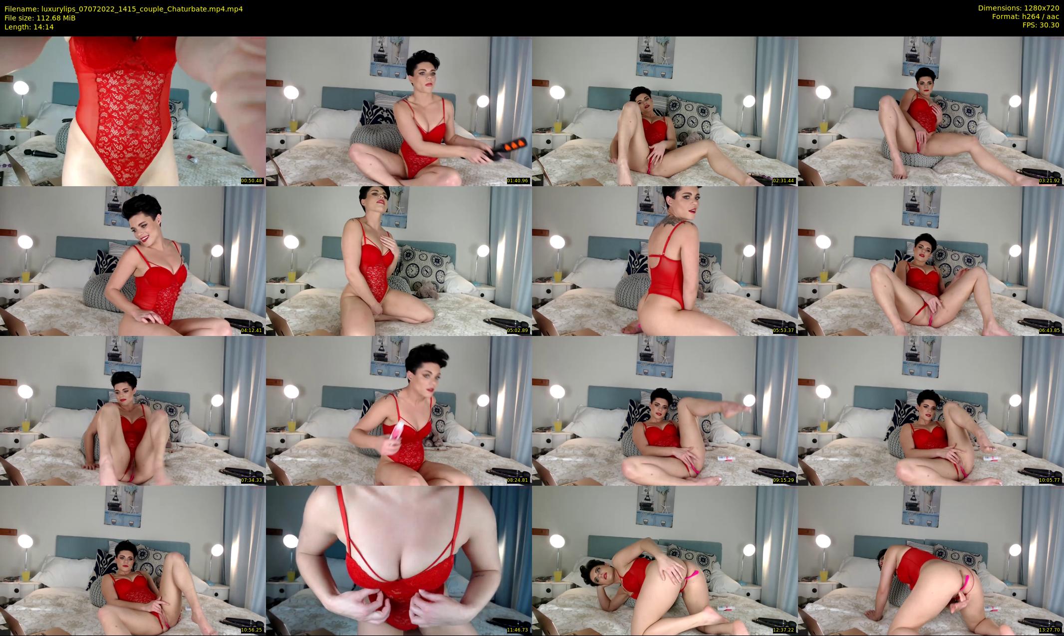 luxurylips — 15 minute Chaturbate female cam show recording, 720p, Jul 7, 2022