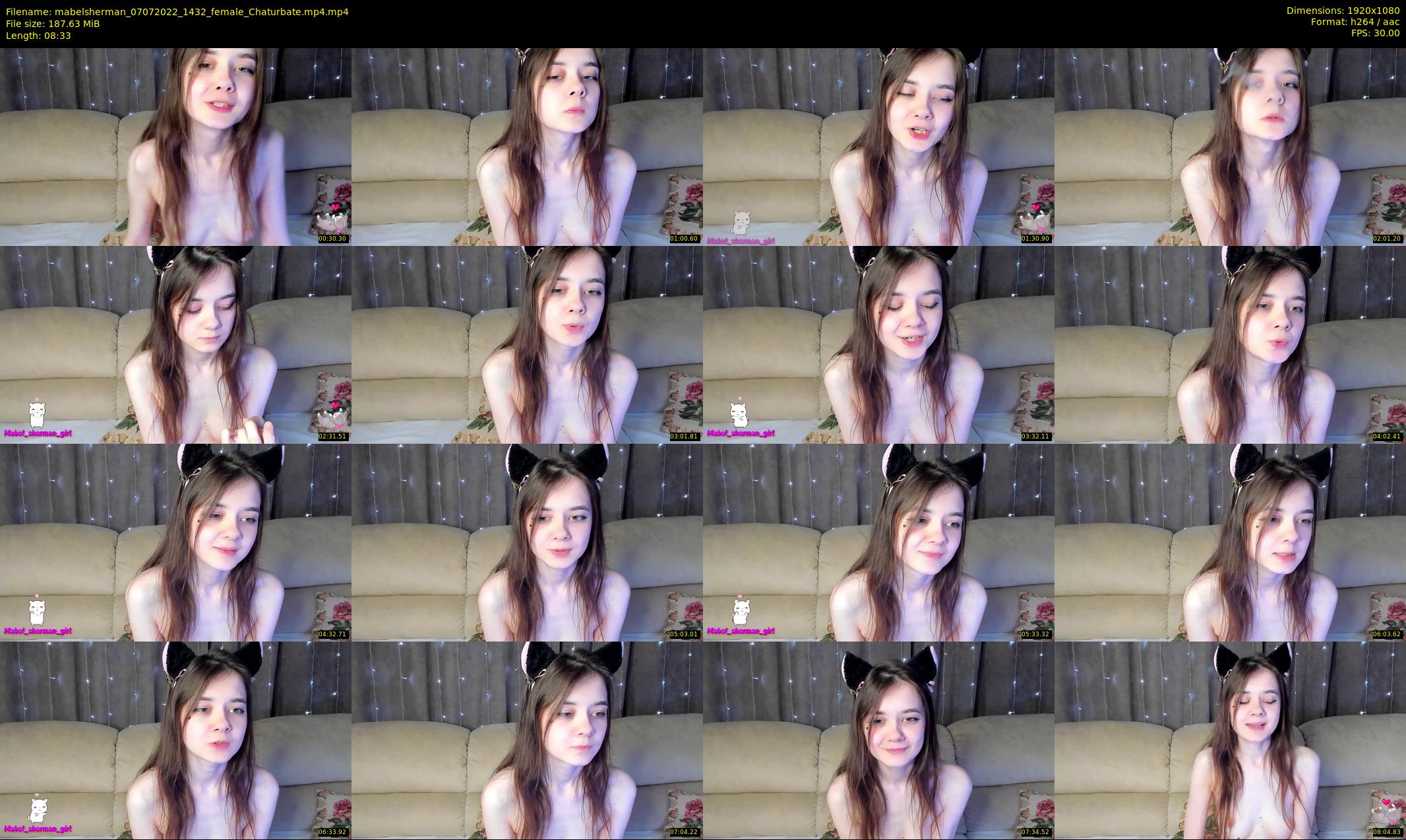 mabelsherman — 9 minute Chaturbate couple cam show recording, 1080p, Jul 7, 2022