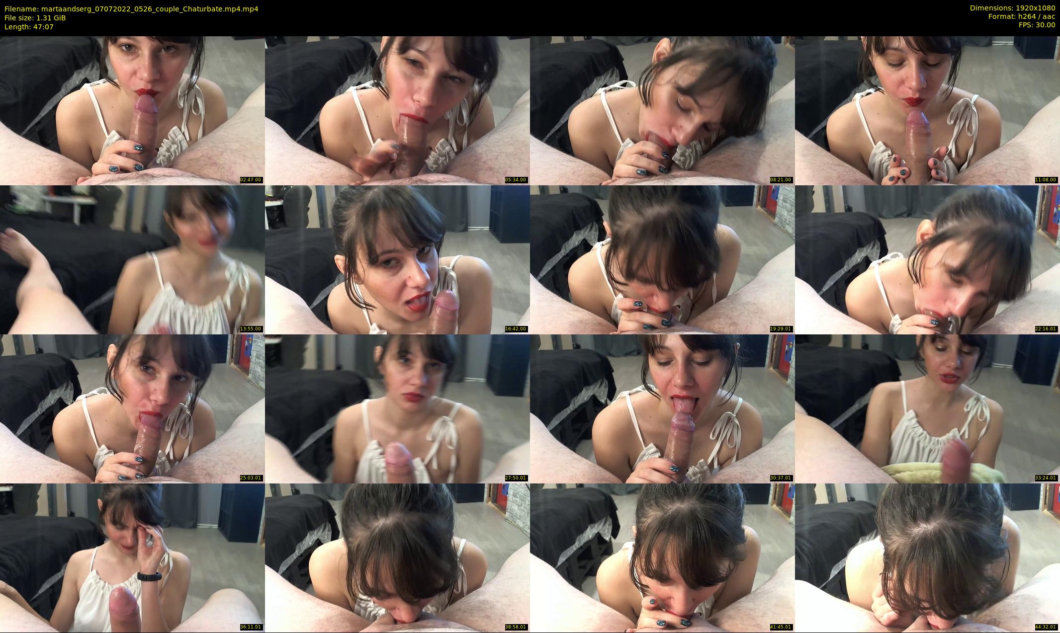 martaandserg — 48 minute Chaturbate female cam show recording, 1080p, Jul 7, 2022