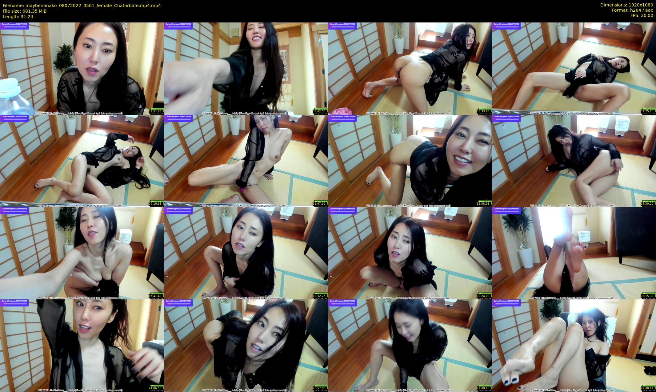 maybenanako — 32 minute Chaturbate female cam show recording, 1080p, Jul 8, 2022