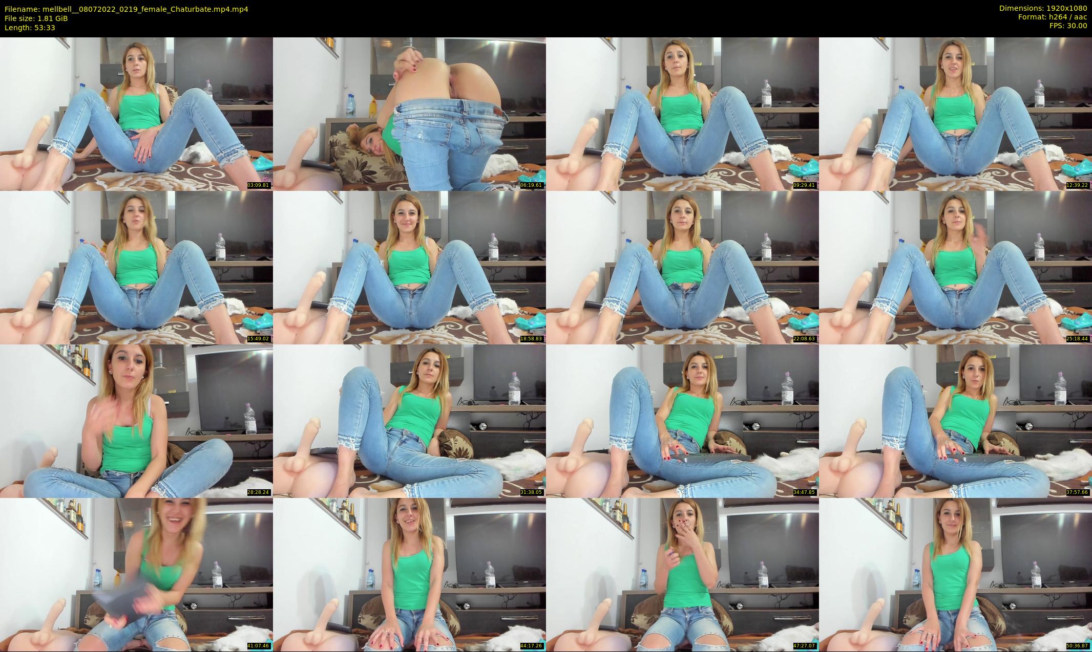 mellbell_ — 54 minute Chaturbate female cam show recording, 1080p, Jul 8, 2022